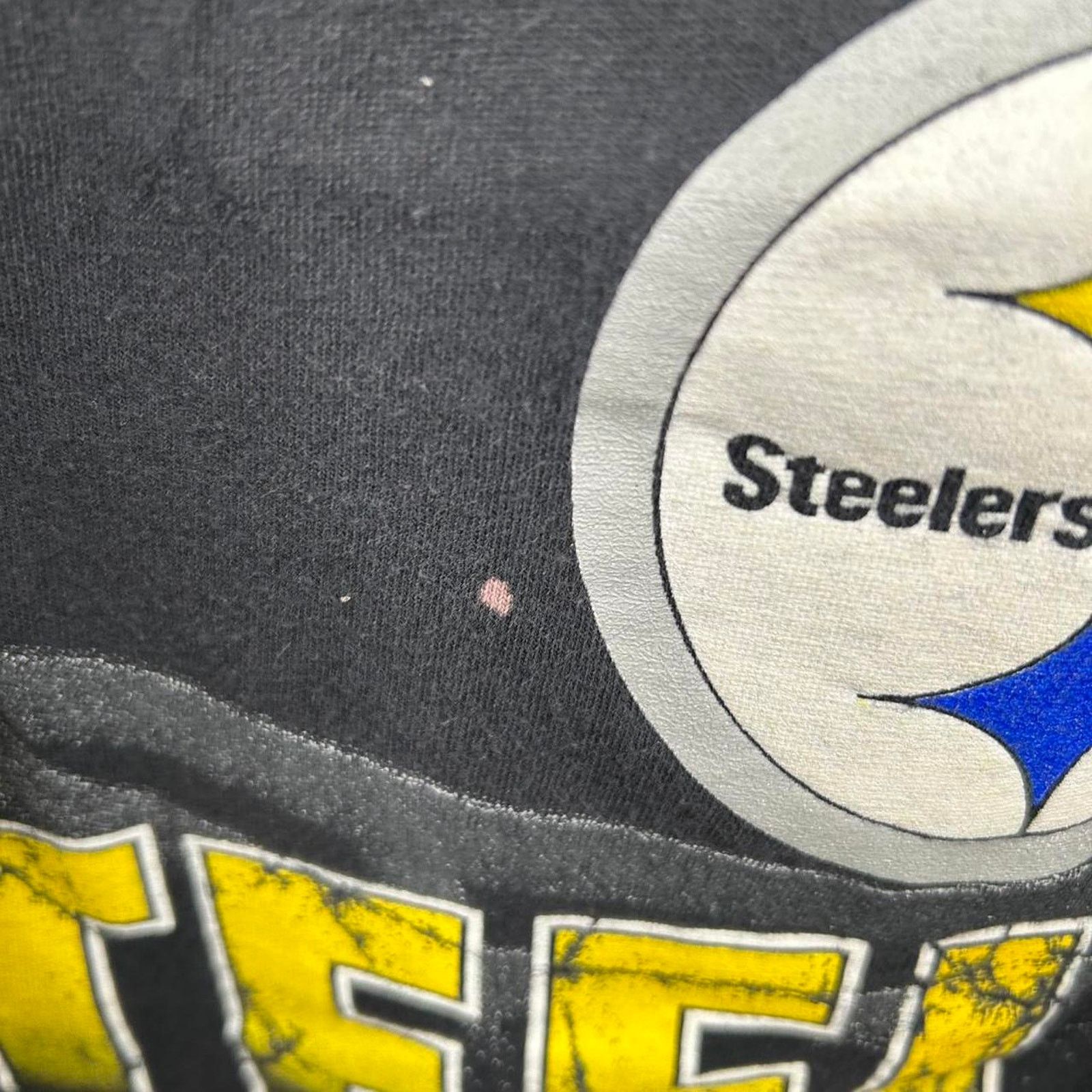 Riddell Vintage 1996 Pittsburgh Steelers Helmet Graphic Tee Large Size US L / EU 52-54 / 3 - 8 Thumbnail