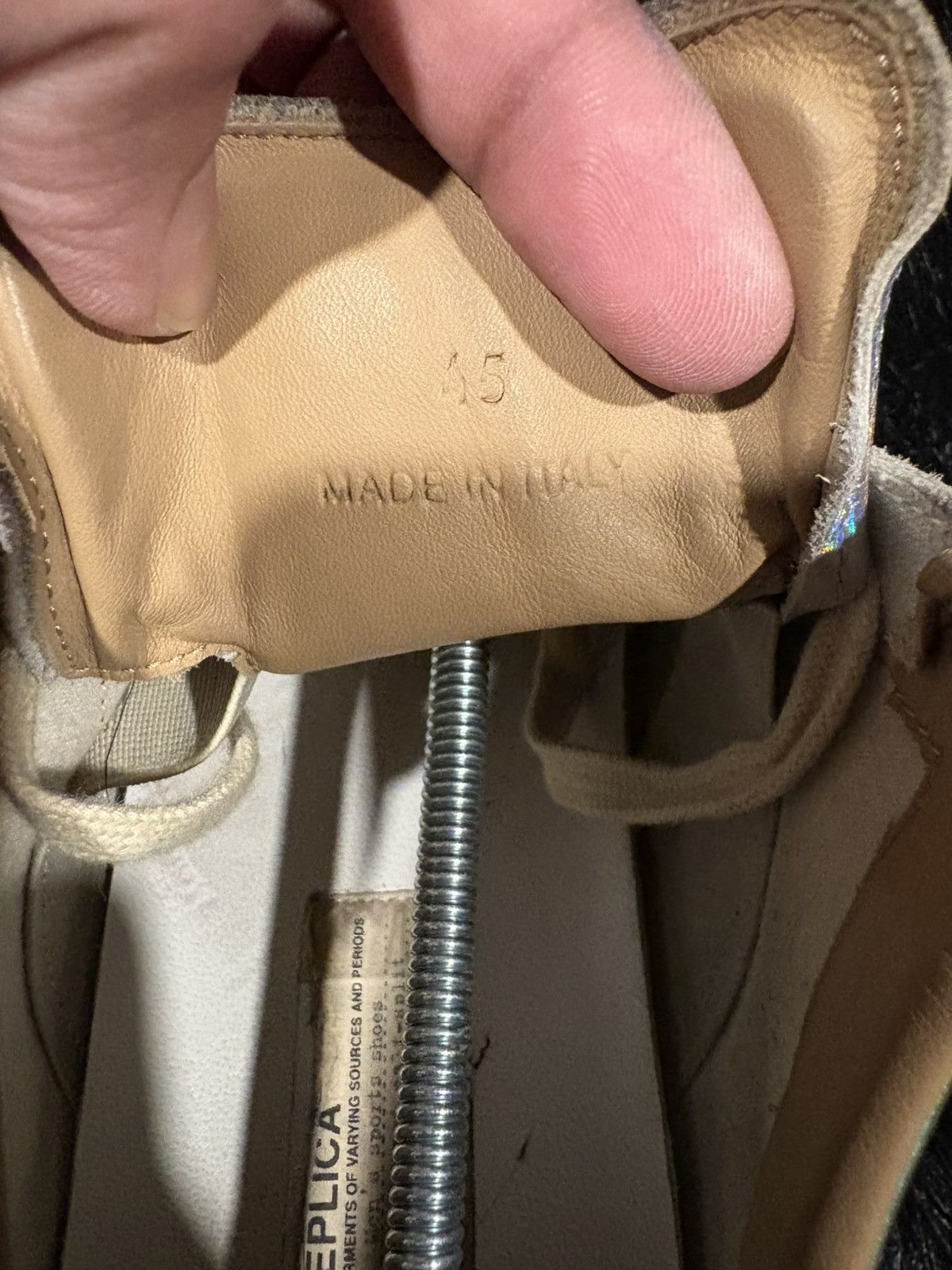 Maison Margiela Maison Margiela Chrome GAT Size US 12 / EU 45 - 14 Thumbnail