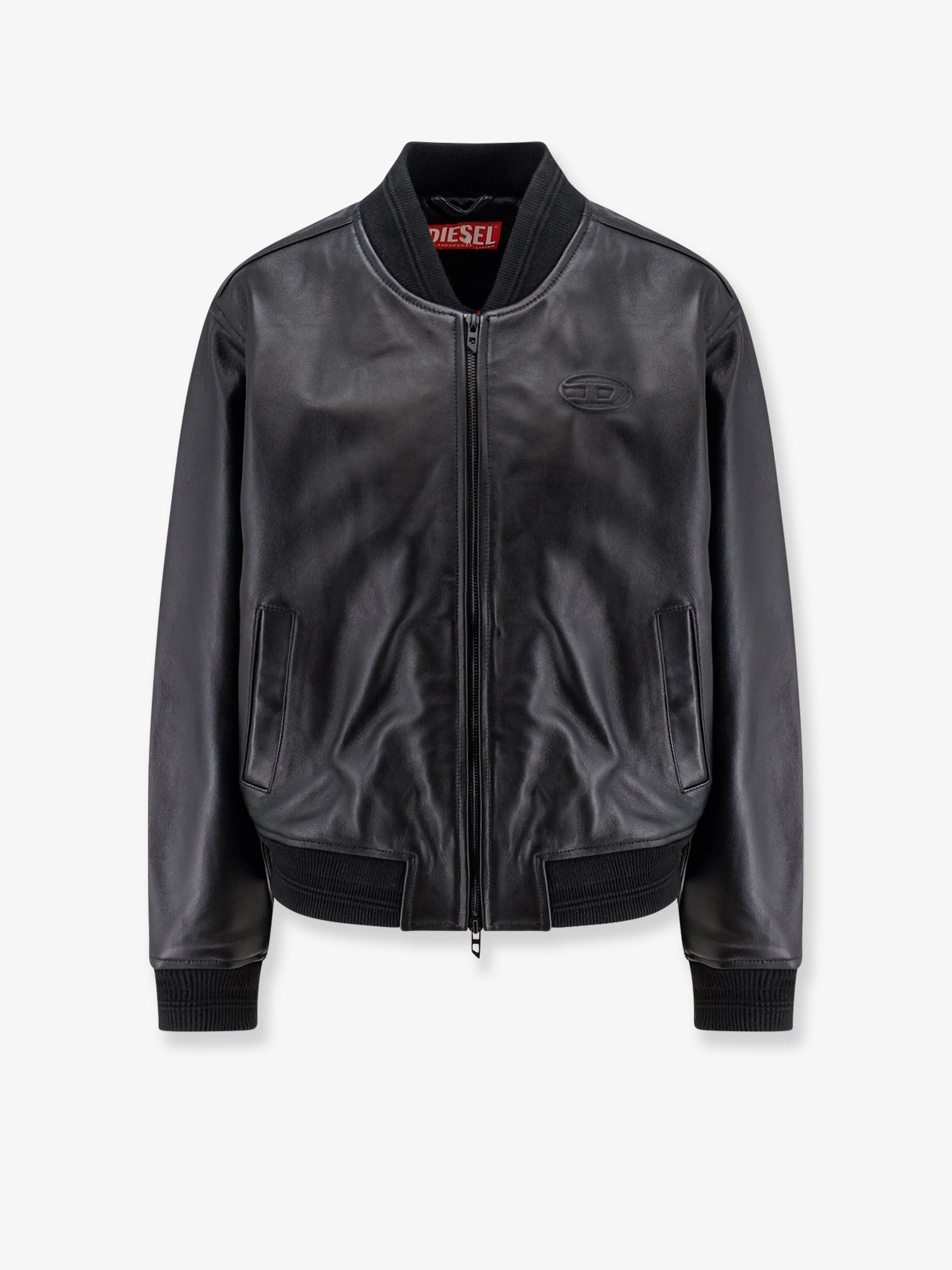 Diesel Ilyan Leather Jacket Size XS / US 0-2 / IT 36-38 - 1 Thumbnail