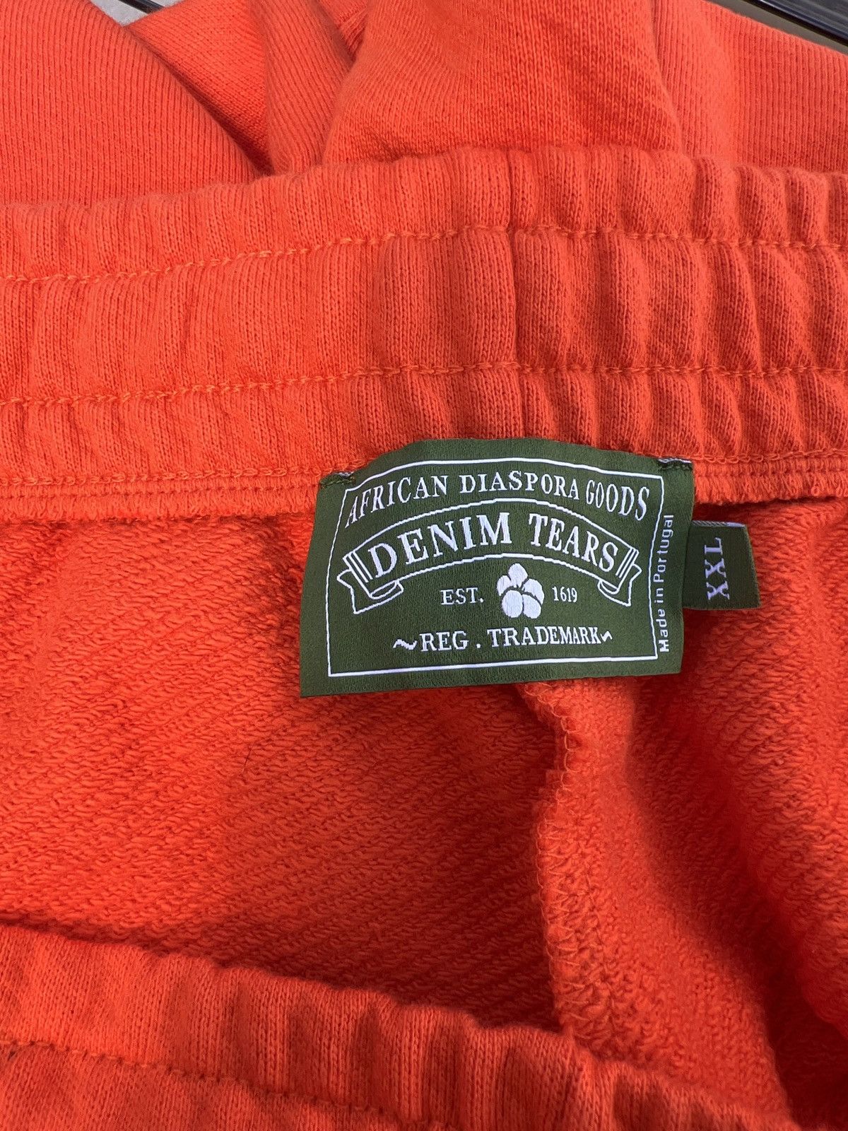 DENIM TEARS Denim Tears Sweatpants Orange Size US 44 / EU 60 - 4 Thumbnail