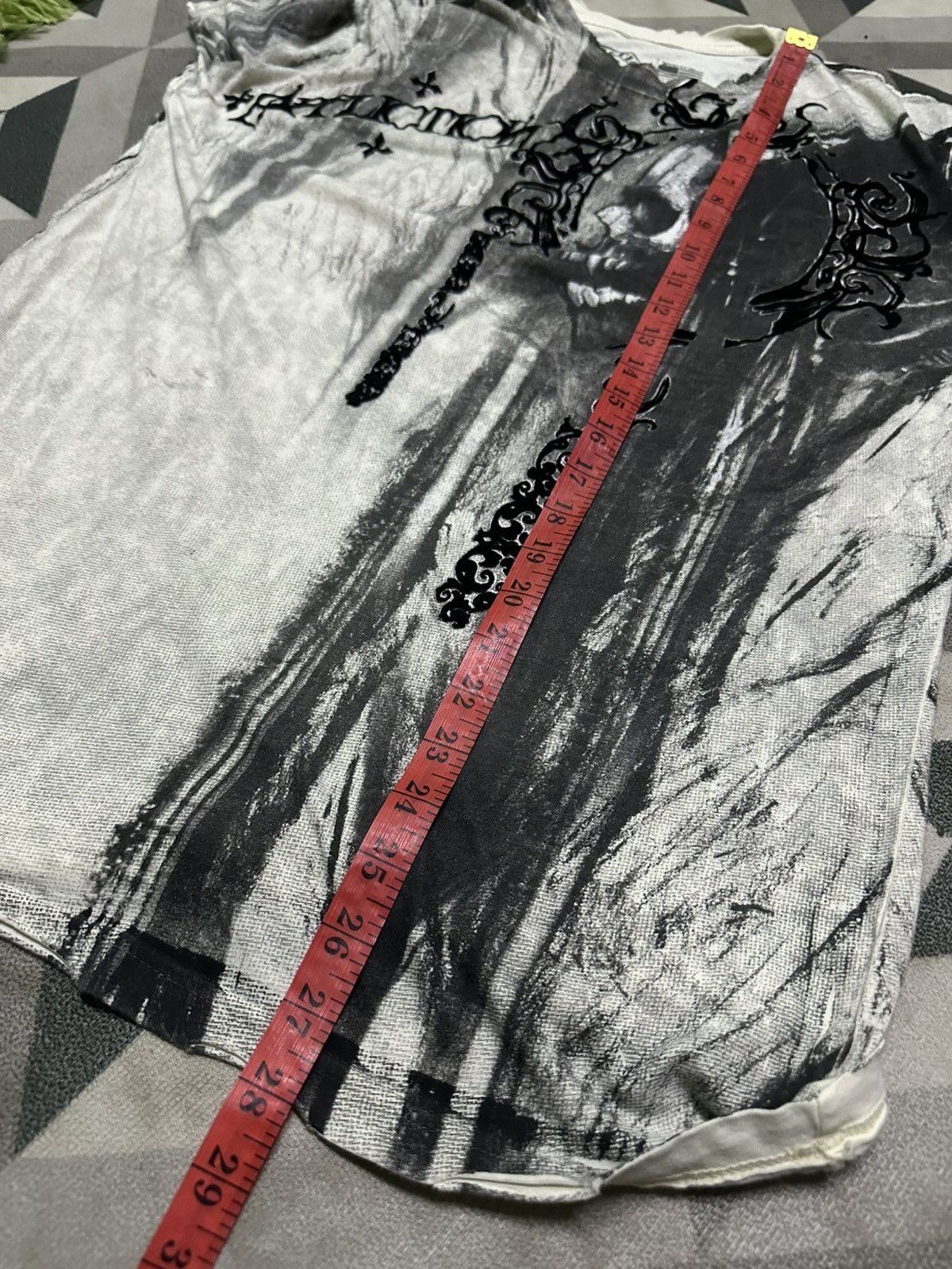 Affliction Vintage Affliction skull tshirt Size US M / EU 48-50 / 2 - 8 Thumbnail
