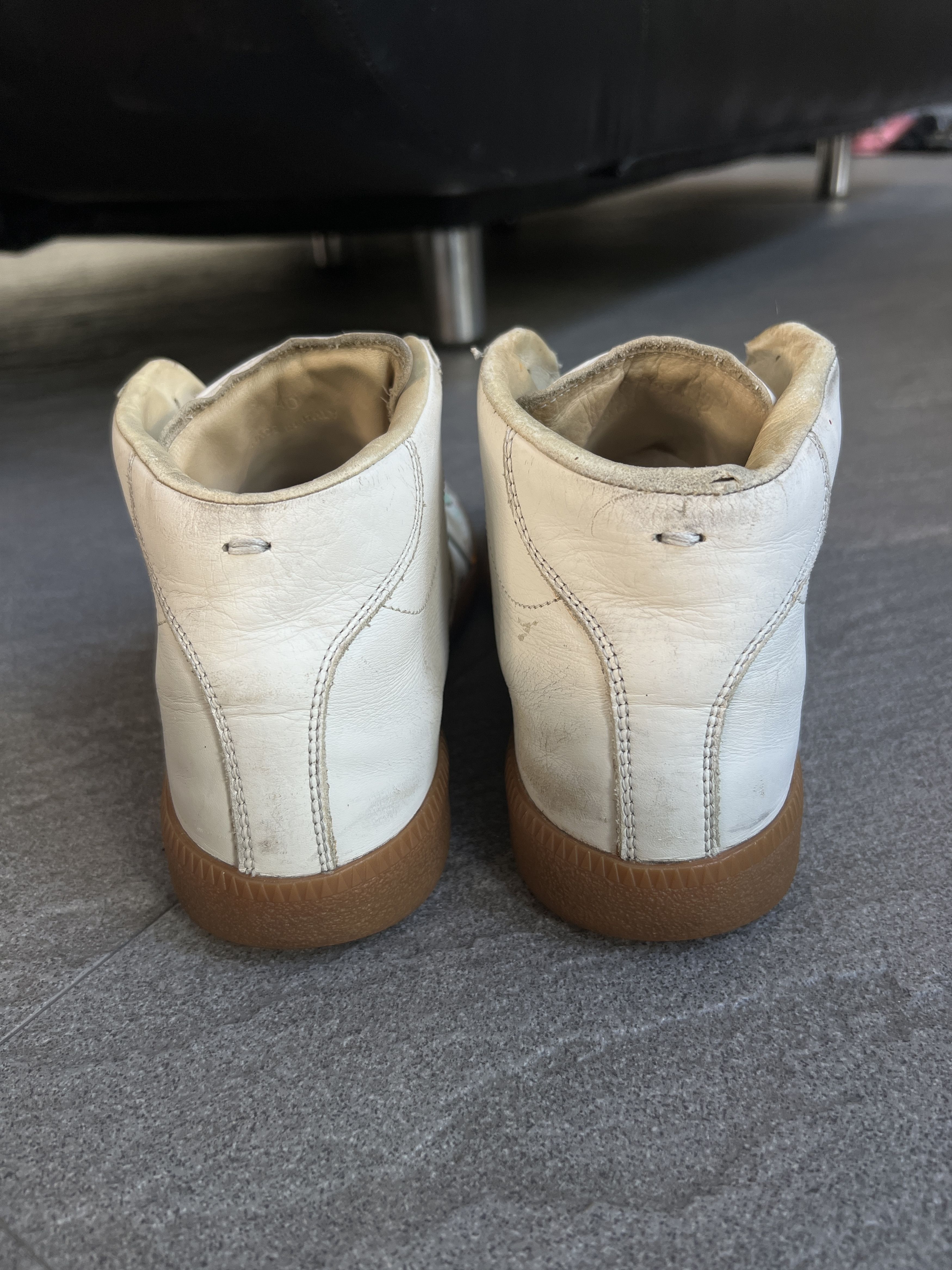 Maison Margiela Maison Margiela Paint Splatter Replica High Top EU40 Size US 7 / EU 40 - 7 Thumbnail