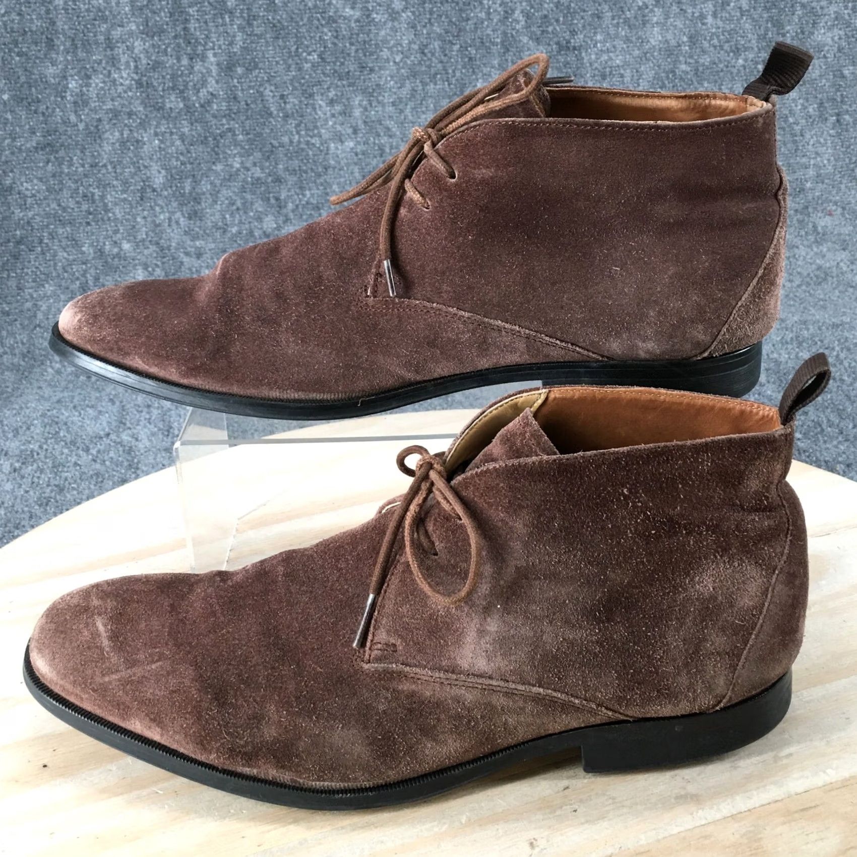 Clarks Clarks Artisan Boot Mens 11.5 M Chukka Casual Brown Suede Leather Ankle 15775 Size US 12 / EU 45 - 2 Thumbnail