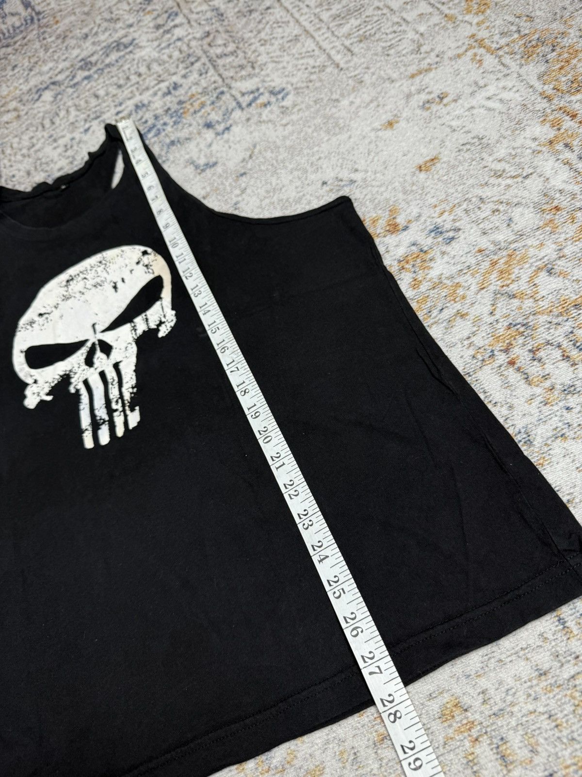 Japanese Brand Y2k skull art tank top Size US XL / EU 56 / 4 - 8 Thumbnail