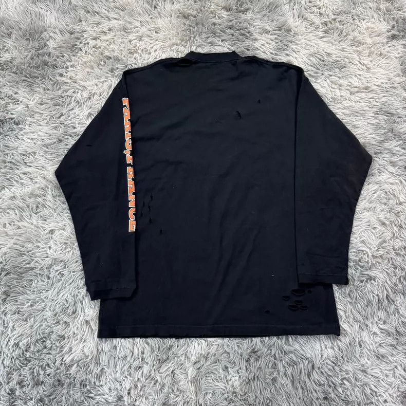 Balenciaga Balenciaga Scissors destroy long sleeves Size US S / EU 44-46 / 1 - 2 Thumbnail