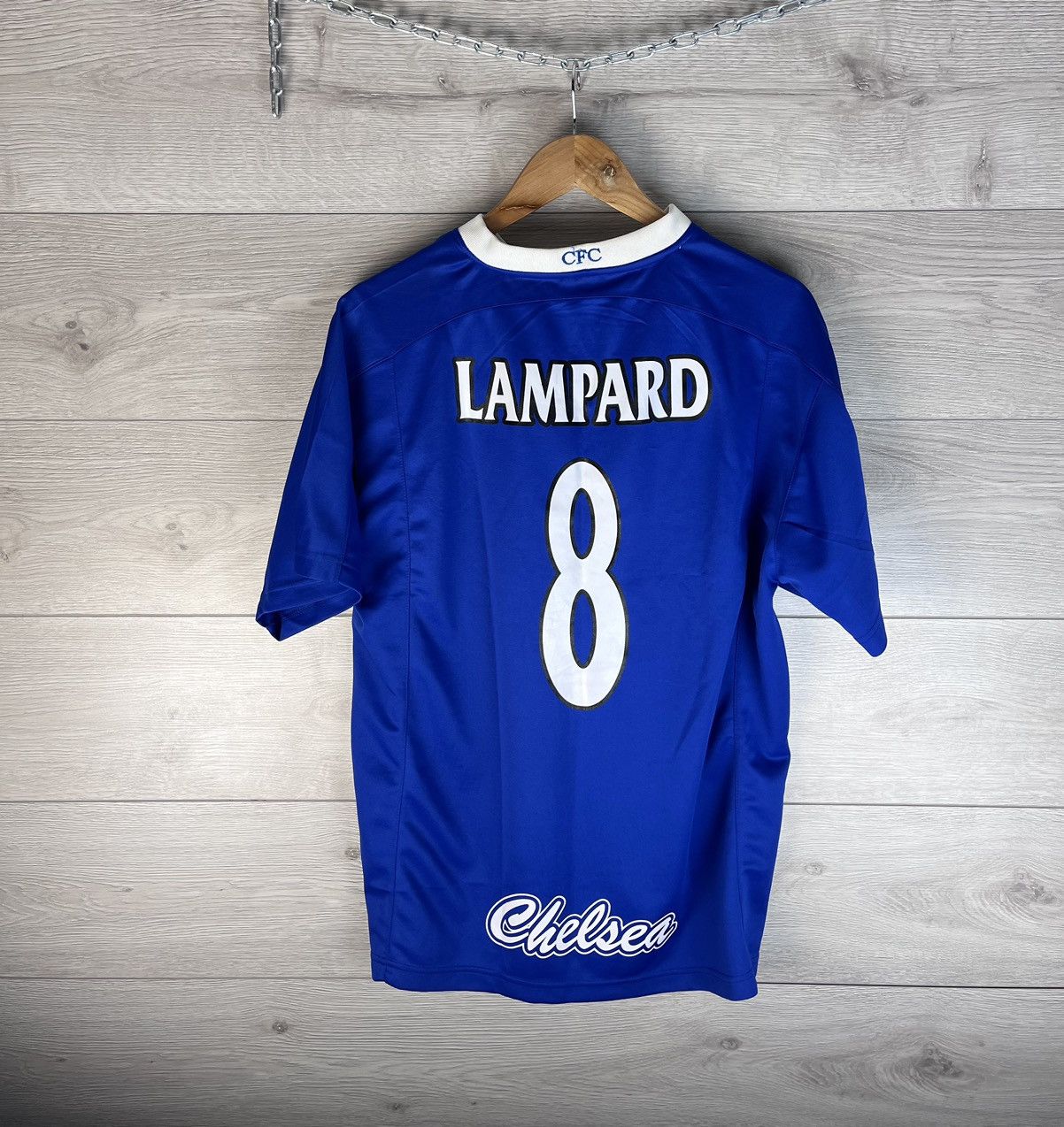 Other Men’s soccer jersey Fc Chelsea #8 Lampard Samsung size L Size US L / EU 52-54 / 3 - 1 Thumbnail