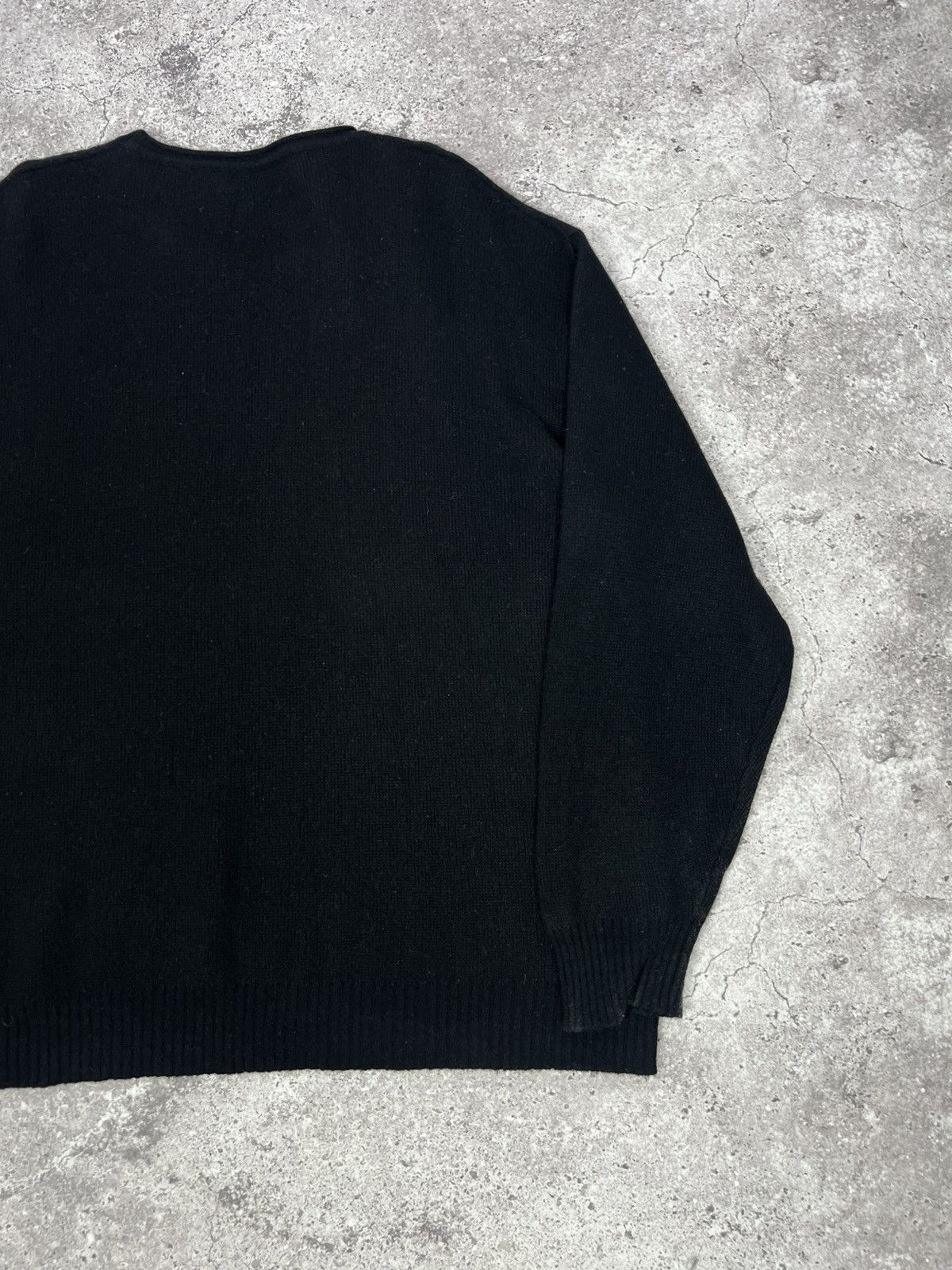 Dolce & Gabbana Dolce & Gabbana Wool Black Sweater Pocket Size US XL / EU 56 / 4 - 13 Thumbnail