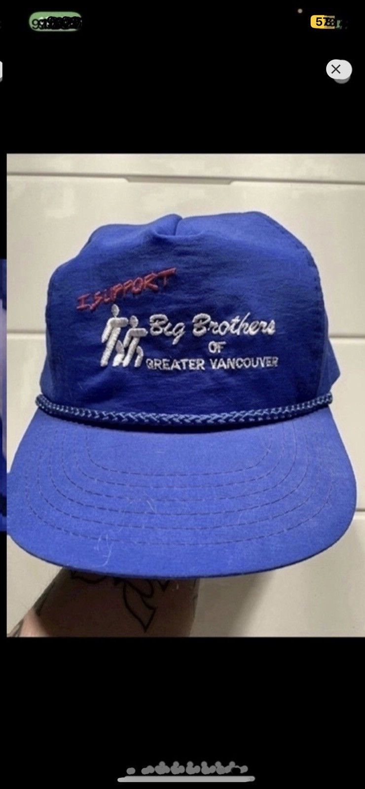Vintage ***FINAL DROP***RARE 80s “BIG BROTHERS OF VANCOUVER” SNAPBCK Size ONE SIZE - 8 Thumbnail