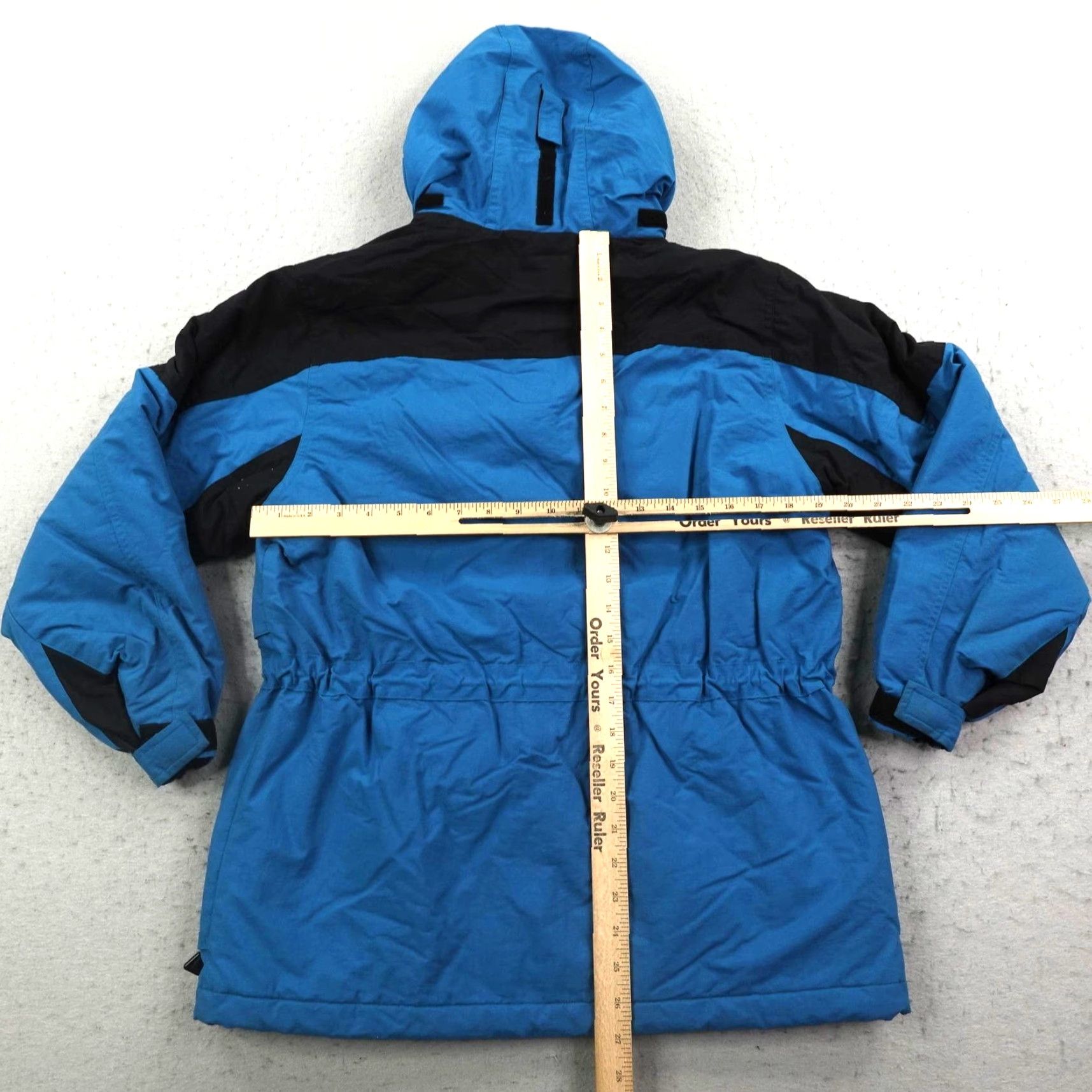 Vintage VINTAGE LL Bean Jacket Women Petite Small Blue Insulated Parka Hooded Mid-Length Winter Casual Travel Workwear Smart Outdoor Size S / US 4 / IT 40 - 7 Thumbnail