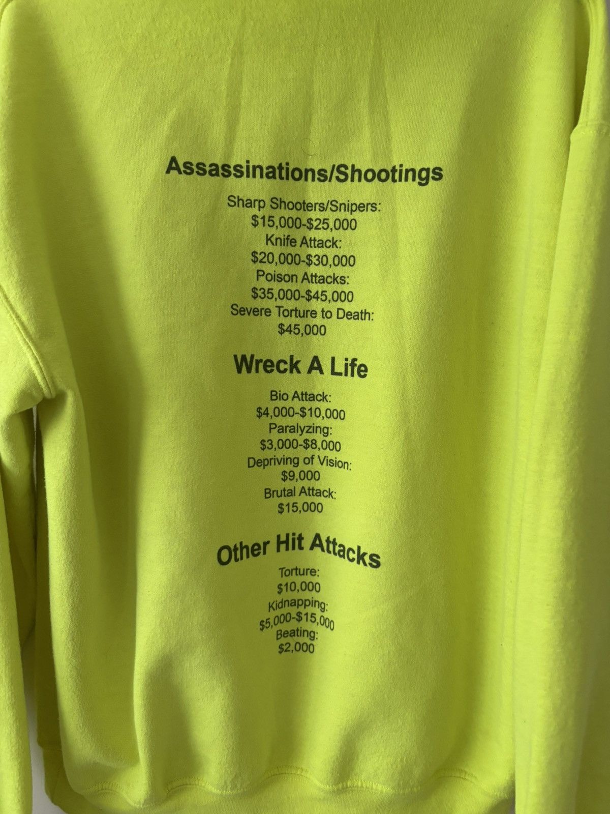Antony Riddle Contract Killers Hoodie Size US M / EU 48-50 / 2 - 6 Thumbnail
