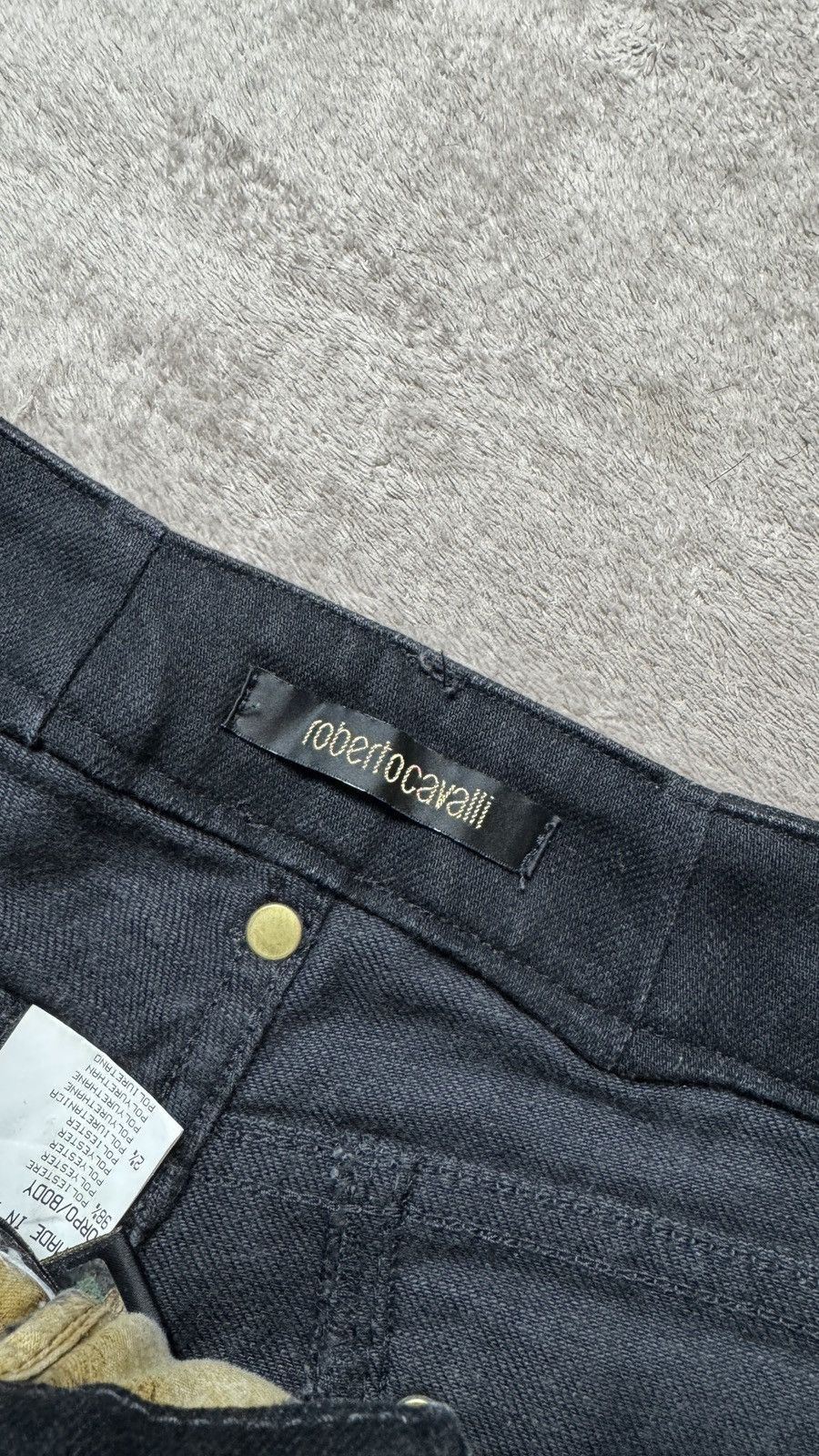 Roberto Cavalli Y2K Faded Punk Jeans grunge LGB hedi slimane dior ysl acne Size 27" / US 4 / IT 40 - 5 Thumbnail