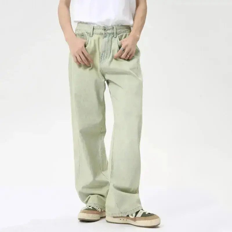 Japanese Brand Retro loose straight leg jeans Size US 32 / EU 48 - 1 Thumbnail