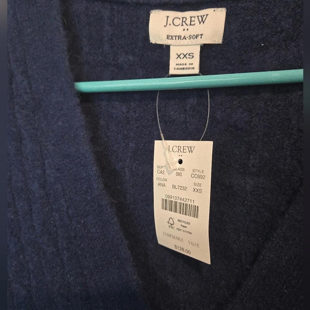 J.Crew J Crew Cable-knit Cardigan Sweater Size XXS / US 00 / IT 34 - 3 Thumbnail