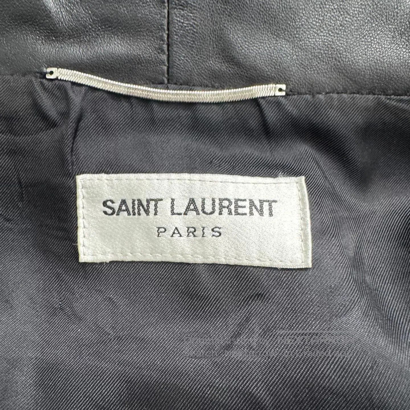Saint Laurent Paris SLP Sheepskin Bow Jacket. Size US M / EU 48-50 / 2 - 5 Thumbnail