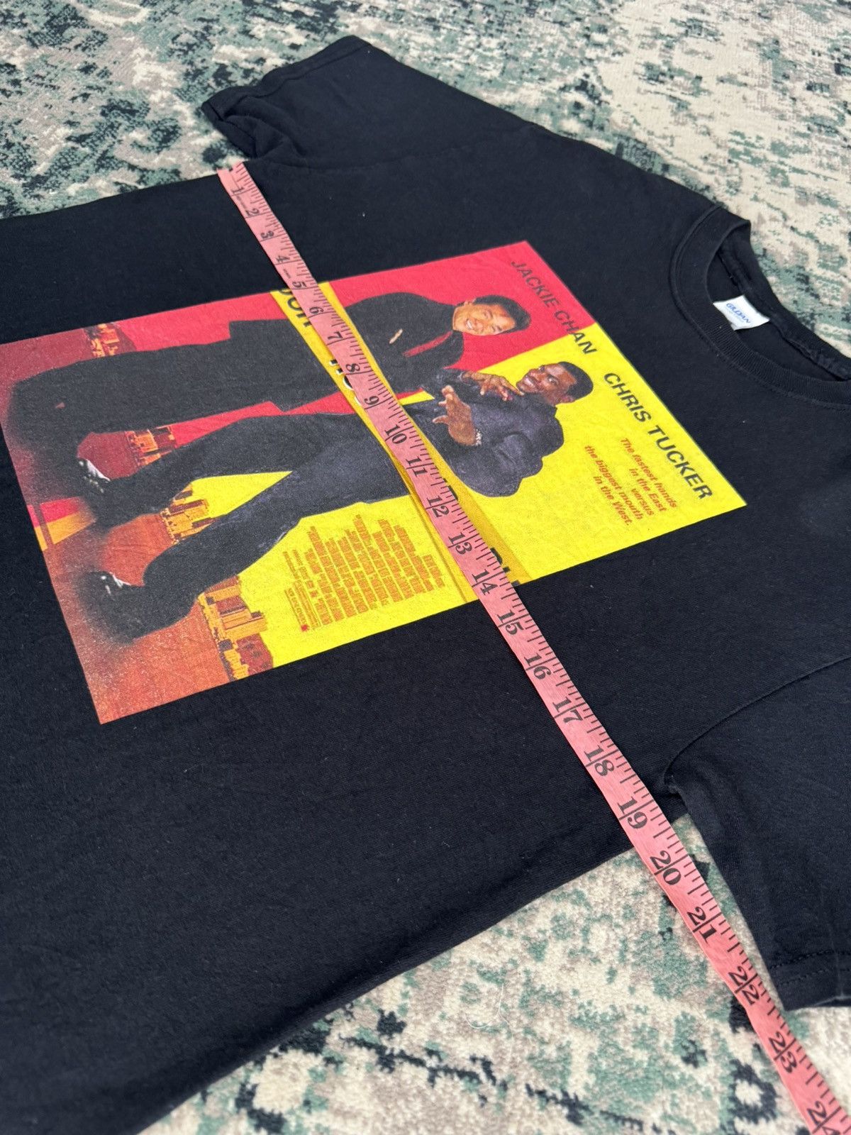 Rap Tees × Vintage VINTAGE RUSH HOUR MOVIE PROMO SHIRT Size US M / EU 48-50 / 2 - 4 Thumbnail