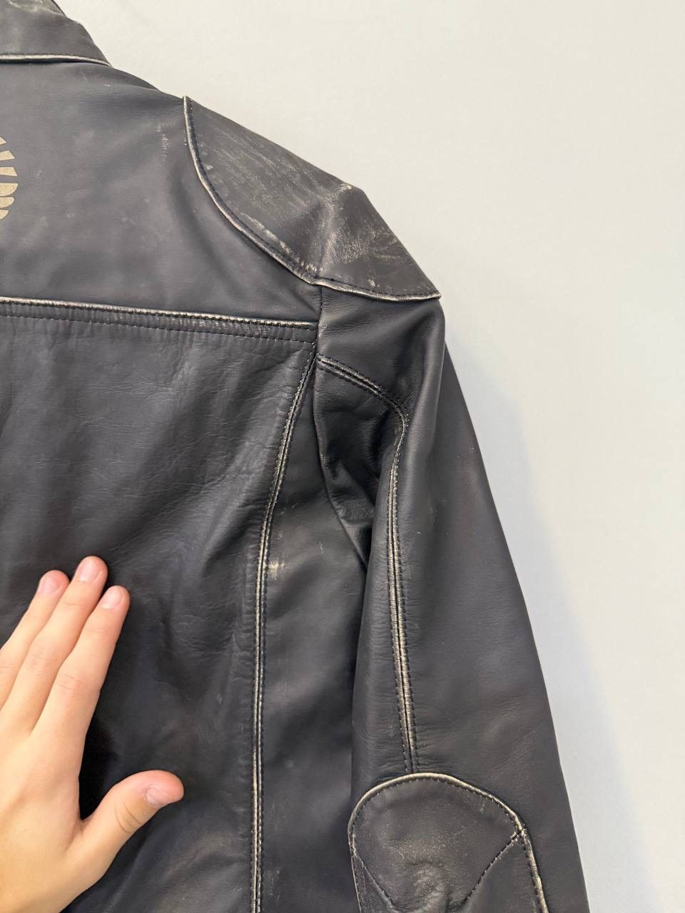 Puma RARE Archival x Puma Black Leather Jacket 500cc Motorcycle Size S / US 4 / IT 40 - 19 Thumbnail