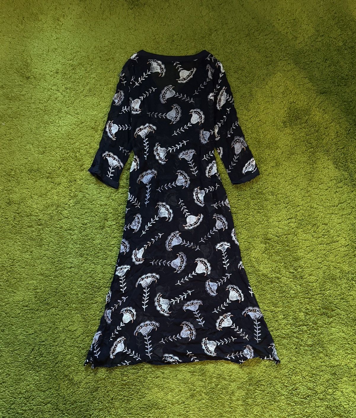 Gudrun Sjoden Gudrun Sjoden avant garde floral pattern dress Size S / US 4 / IT 40 - 2 Thumbnail