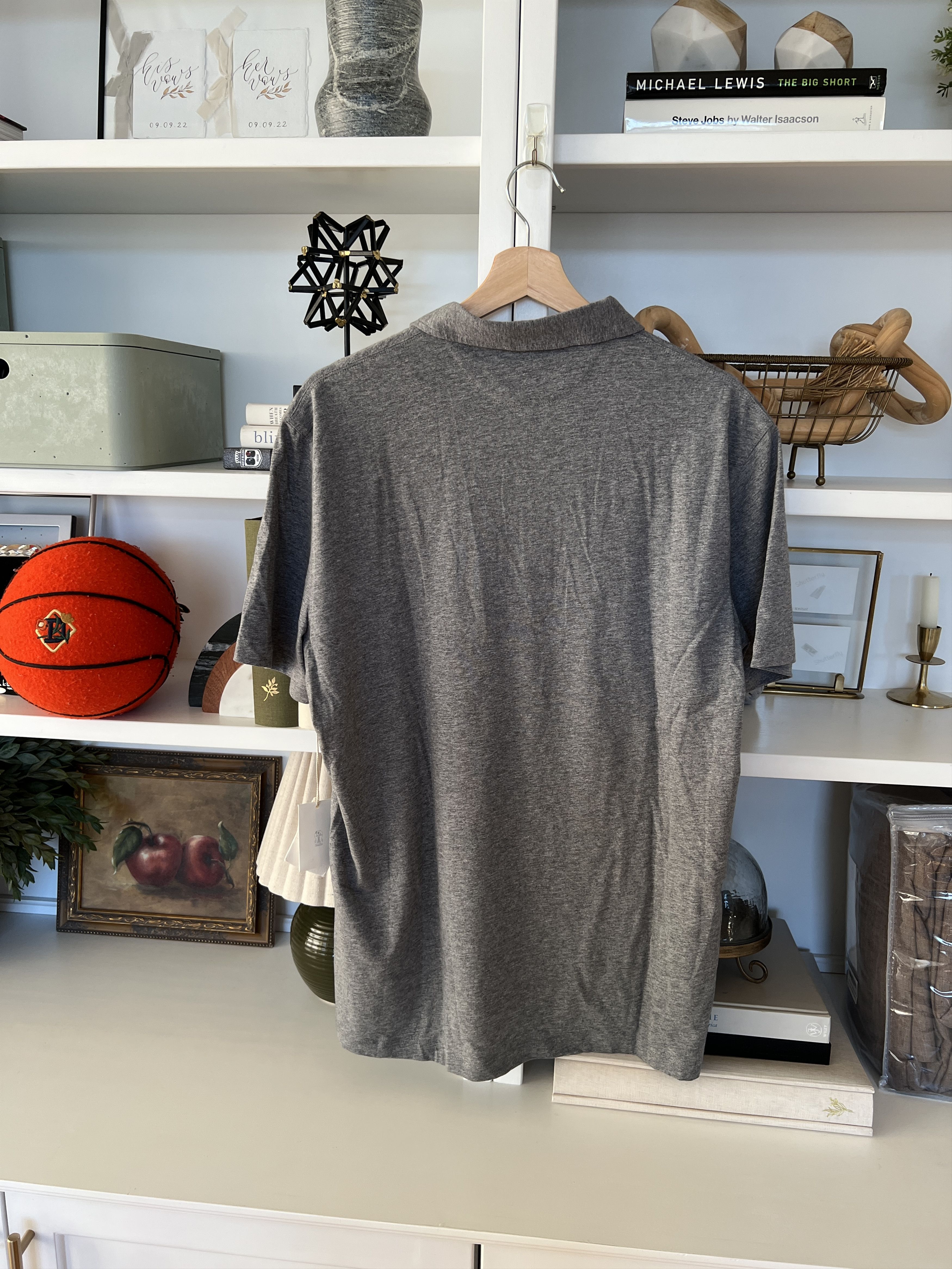 Brunello Cucinelli Brunello Cucinelli Gray Polo Size US M / EU 48-50 / 2 - 6 Thumbnail