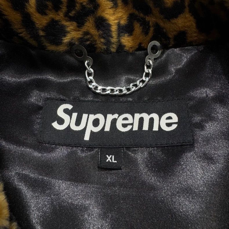 Supreme Supreme Leopard print fur jacket Size US XL / EU 56 / 4 - 2 Thumbnail