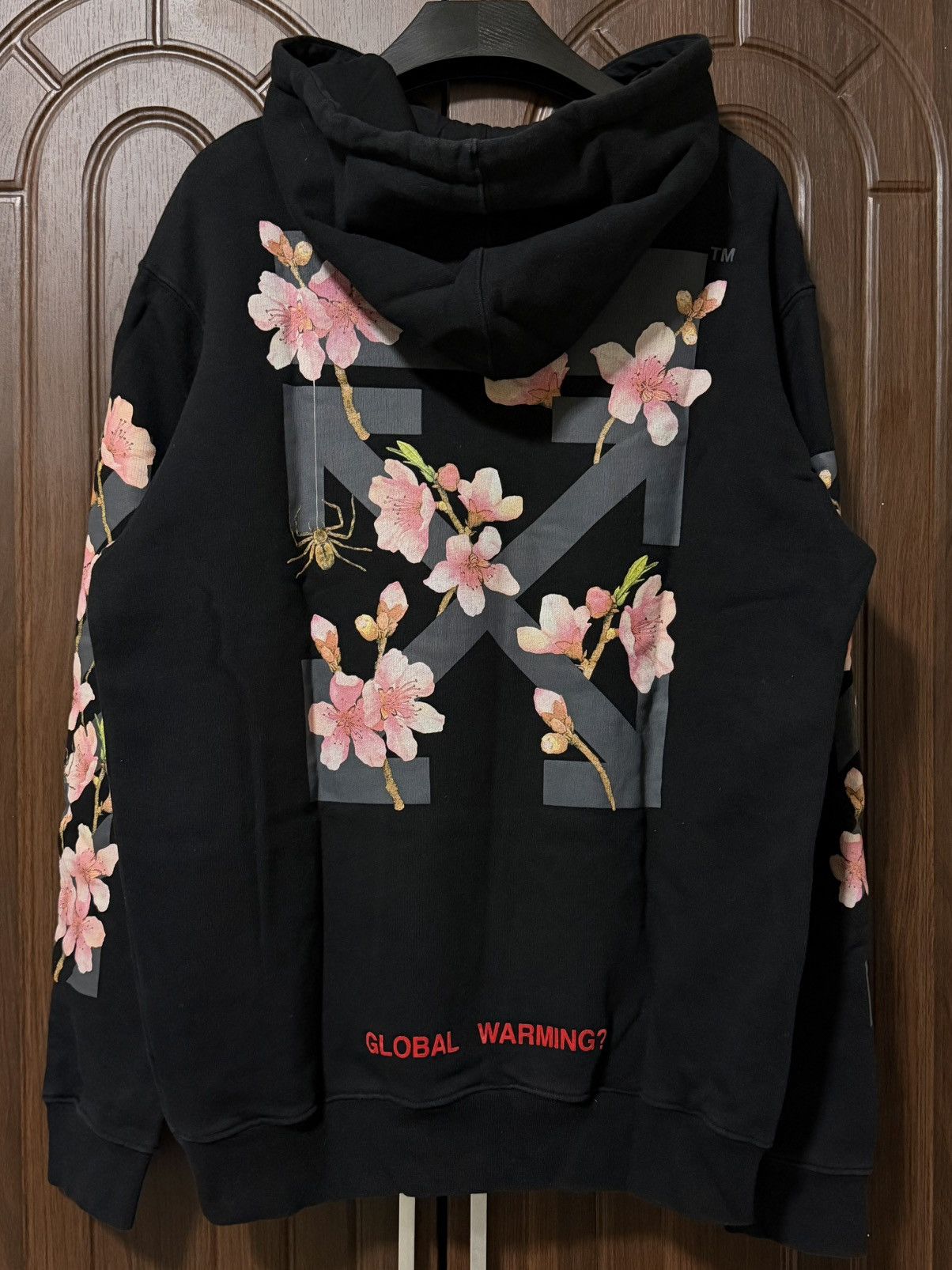 Off-White Off-White - Sakura Hoodie Size US S / EU 44-46 / 1 - 6 Thumbnail