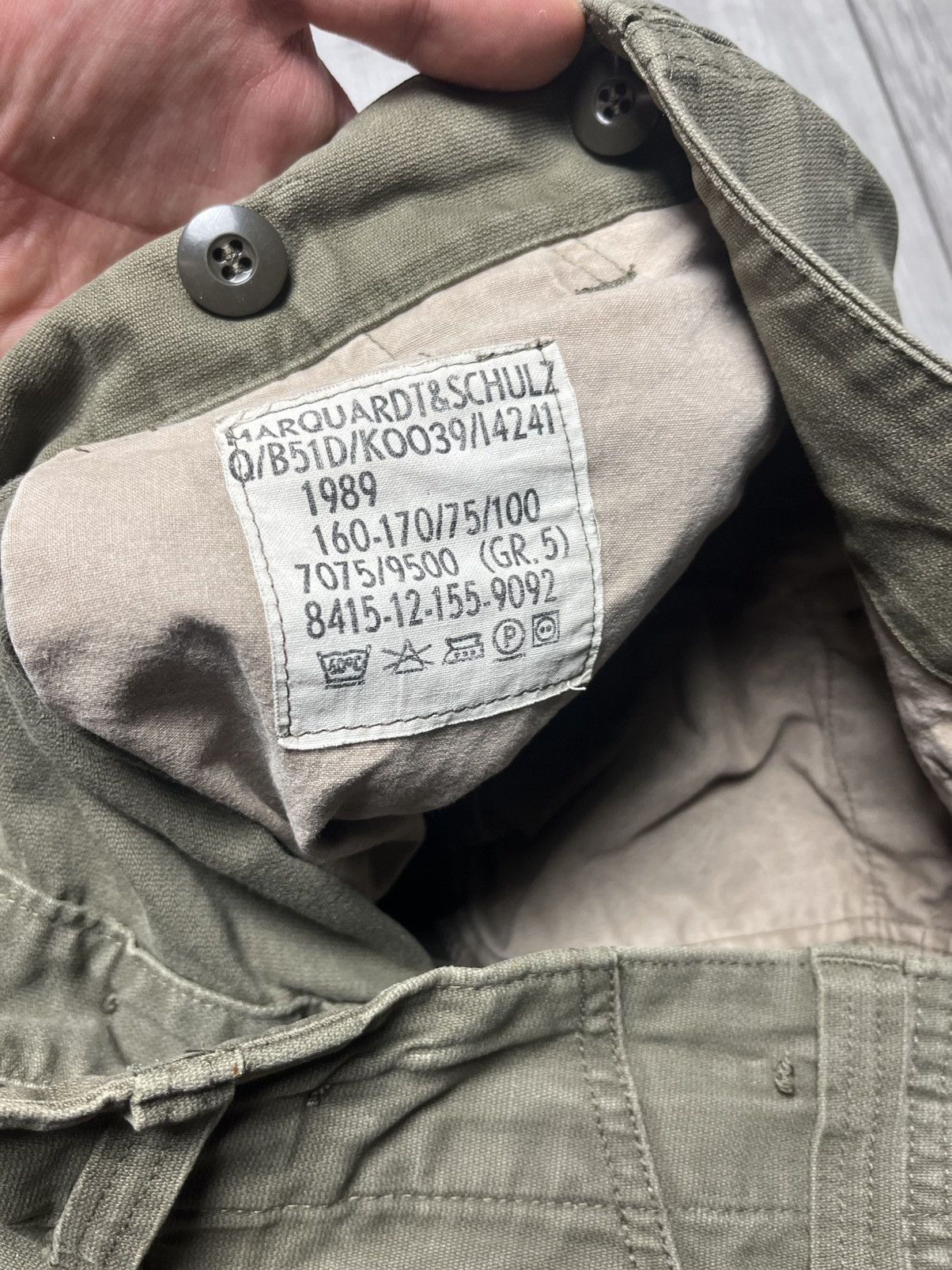 Vintage Marquardt and shulz vintage army pants size 36/32 Size US 36 / EU 52 - 4 Thumbnail