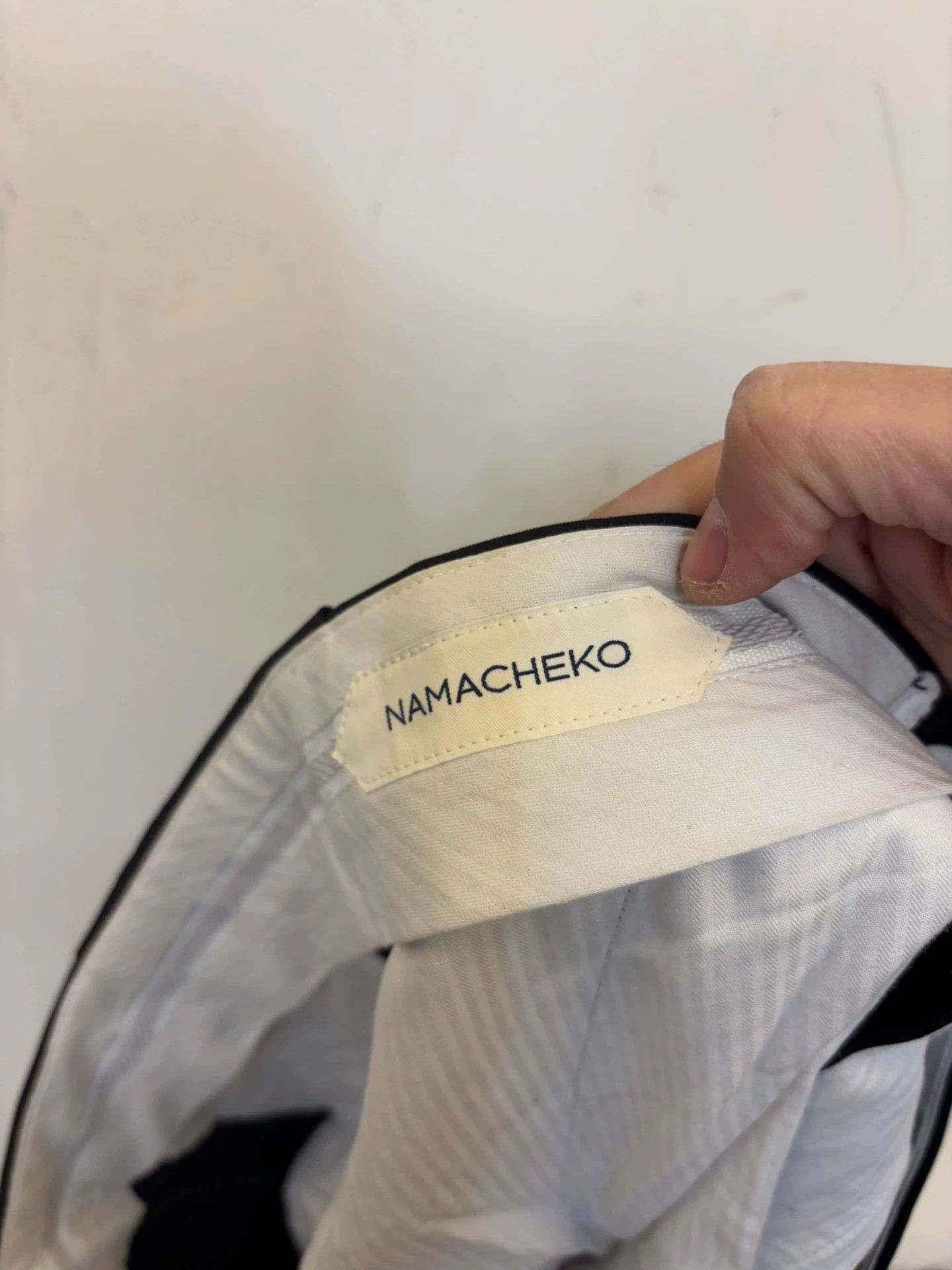 Namacheko namacheko wool classic trousers L 99% new adj waist rem heel Size US 34 / EU 50 - 7 Thumbnail
