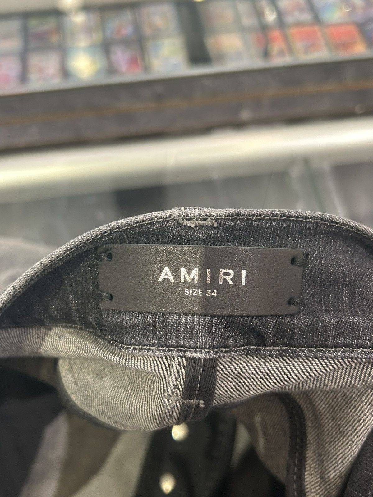 Amiri Amiri black bandana thrasher jeans Size US 34 / EU 50 - 5 Thumbnail