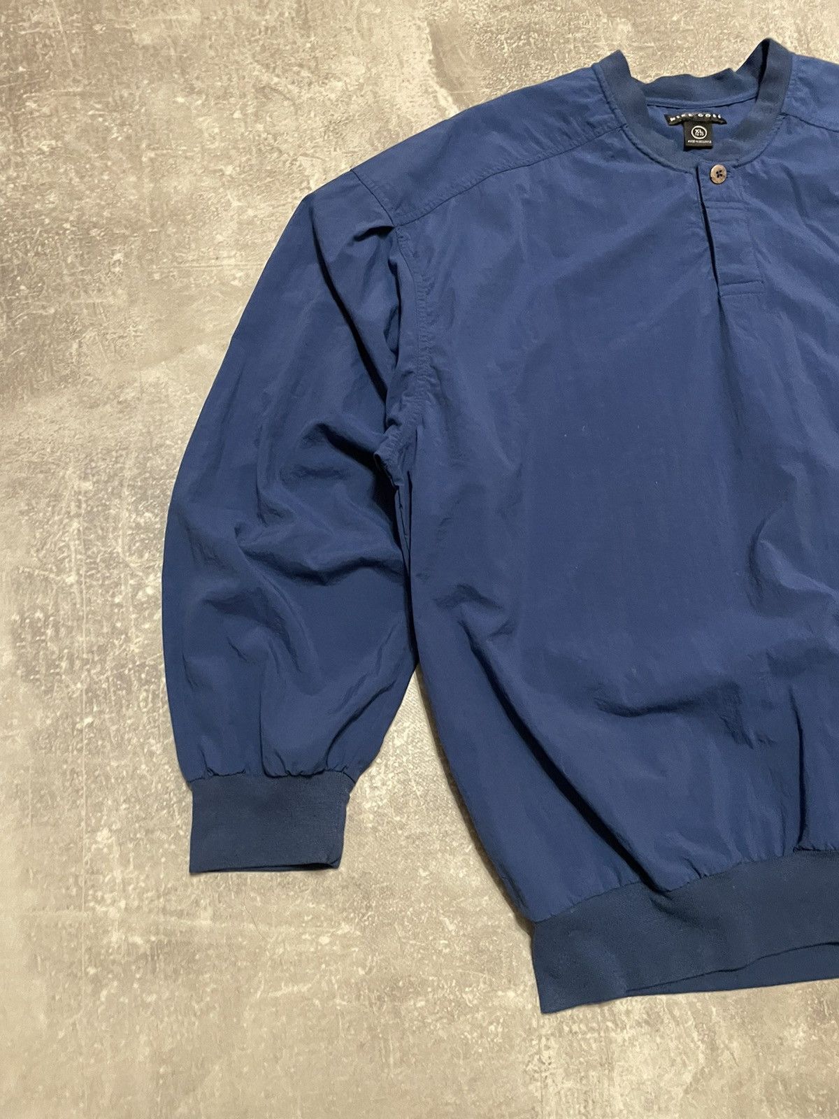Nike × Vintage Vintage Nike Golf Nylon Sweatshirt Swoosh Logo Size US XL / EU 56 / 4 - 4 Thumbnail
