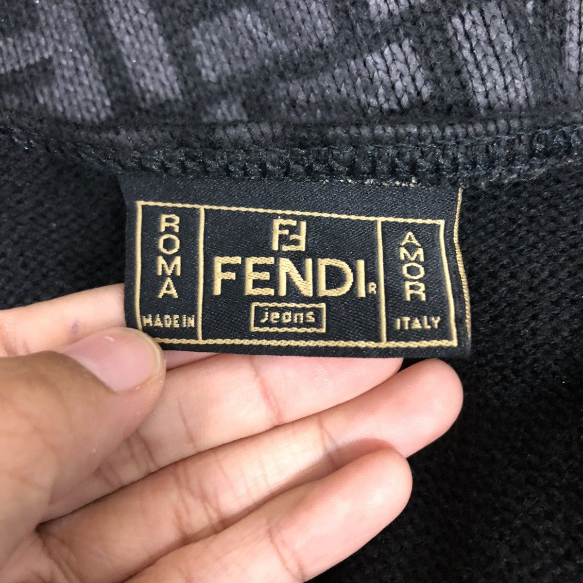 Fendi 🔥VINTAGE DRESS FENDI MONOGRAM ZUCCA FULL PRINT Size M / US 6-8 / IT 42-44 - 14 Thumbnail