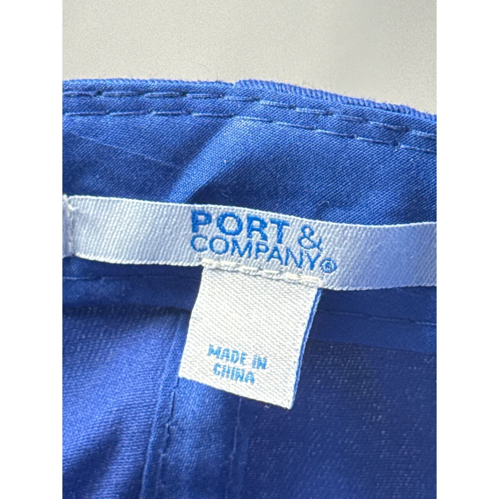 Port & Company The Lake Law Firm Snapback Hat Port & Company Blue Mesh Cap Size ONE SIZE - 6 Thumbnail