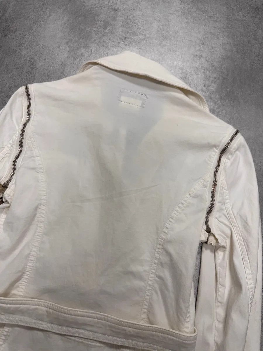 Dolce & Gabbana × Vintage SS2004 Dolce & Gabbana Detachable Zip Cargo White Jacket Size S / US 4 / IT 40 - 4 Thumbnail