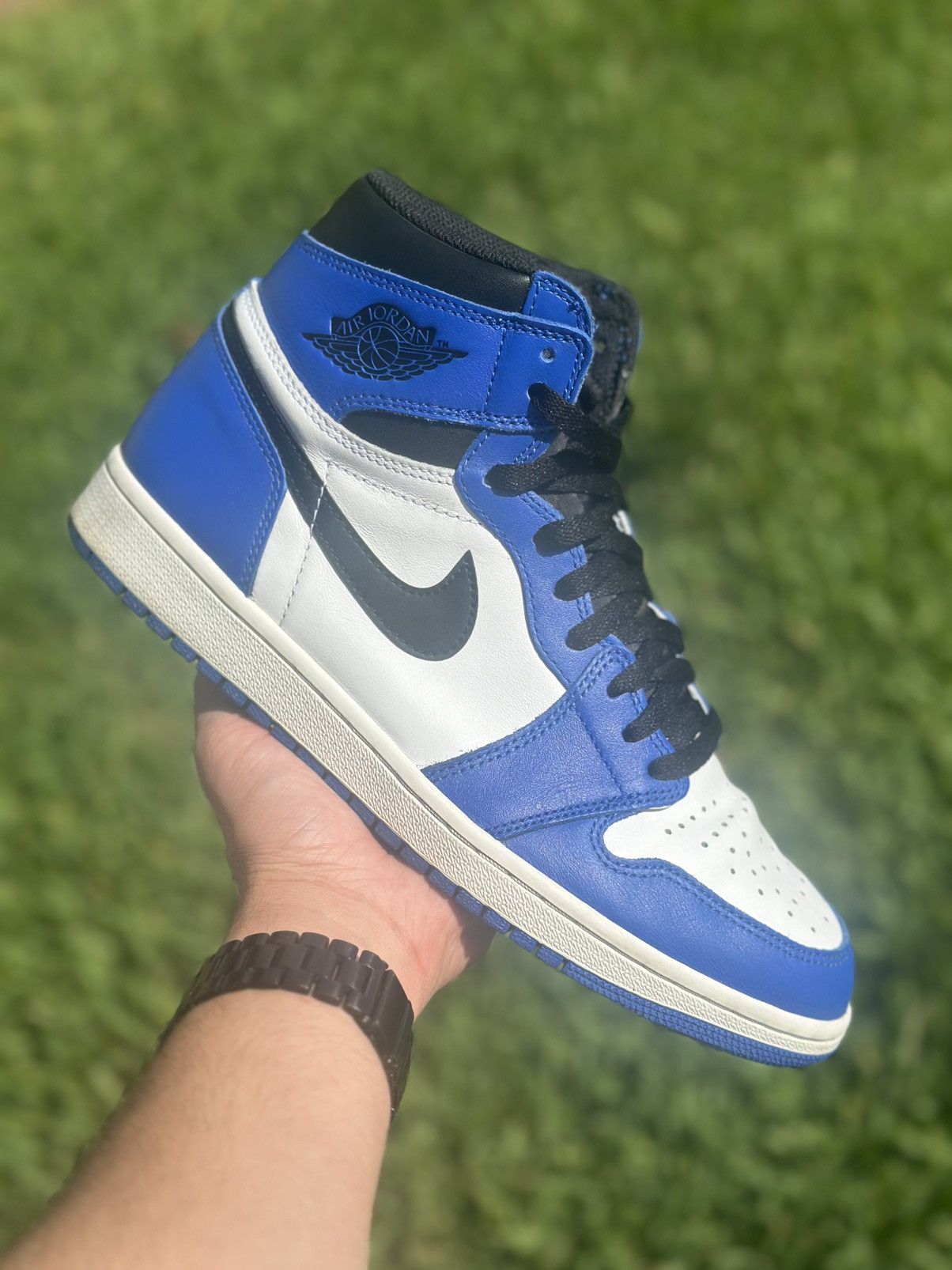 Jordan Brand Nike Air Jordan 1 High OG Game Royal 555088-403 Size 10 Size US 10 / EU 43 - 1 Thumbnail