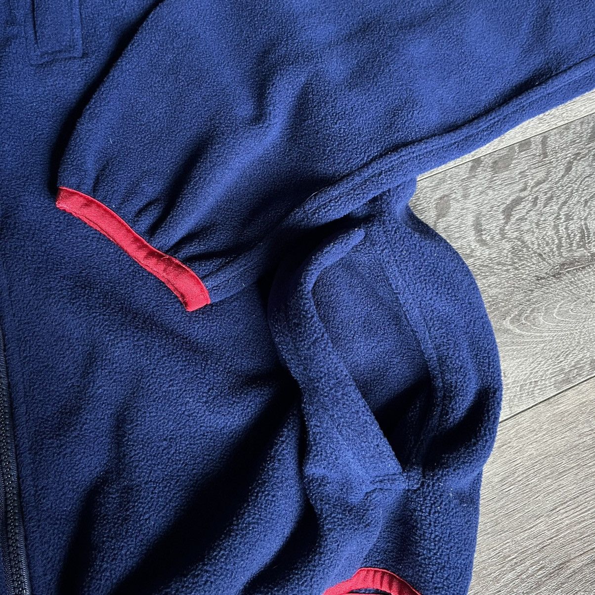 Adidas × Vintage Vintage 2000s Adidas Soccer Logo Pullover Fleece Zip Jacket Size US M / EU 48-50 / 2 - 3 Thumbnail