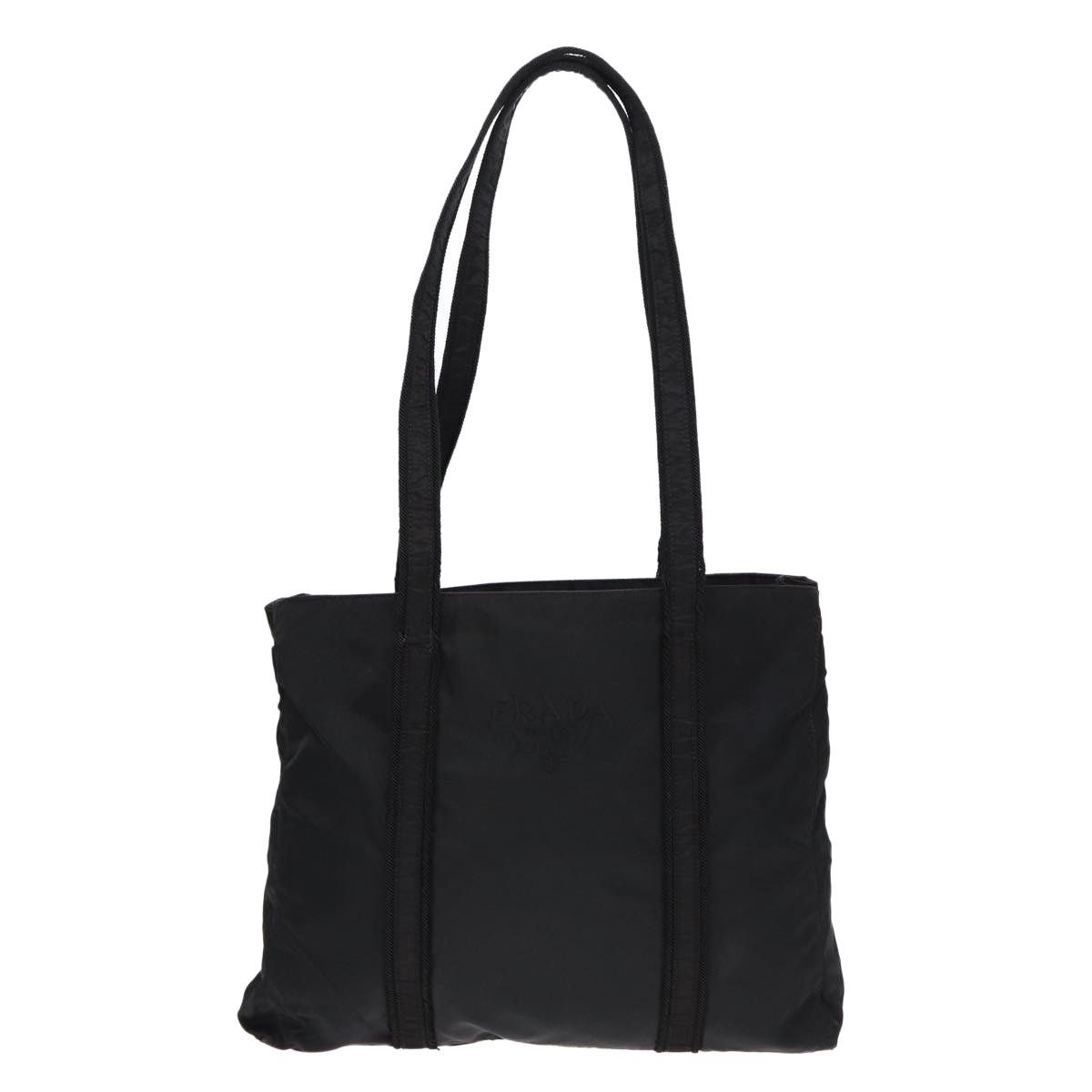Prada PRADA Tote Bag Nylon Silver Black Size ONE SIZE - 13 Thumbnail