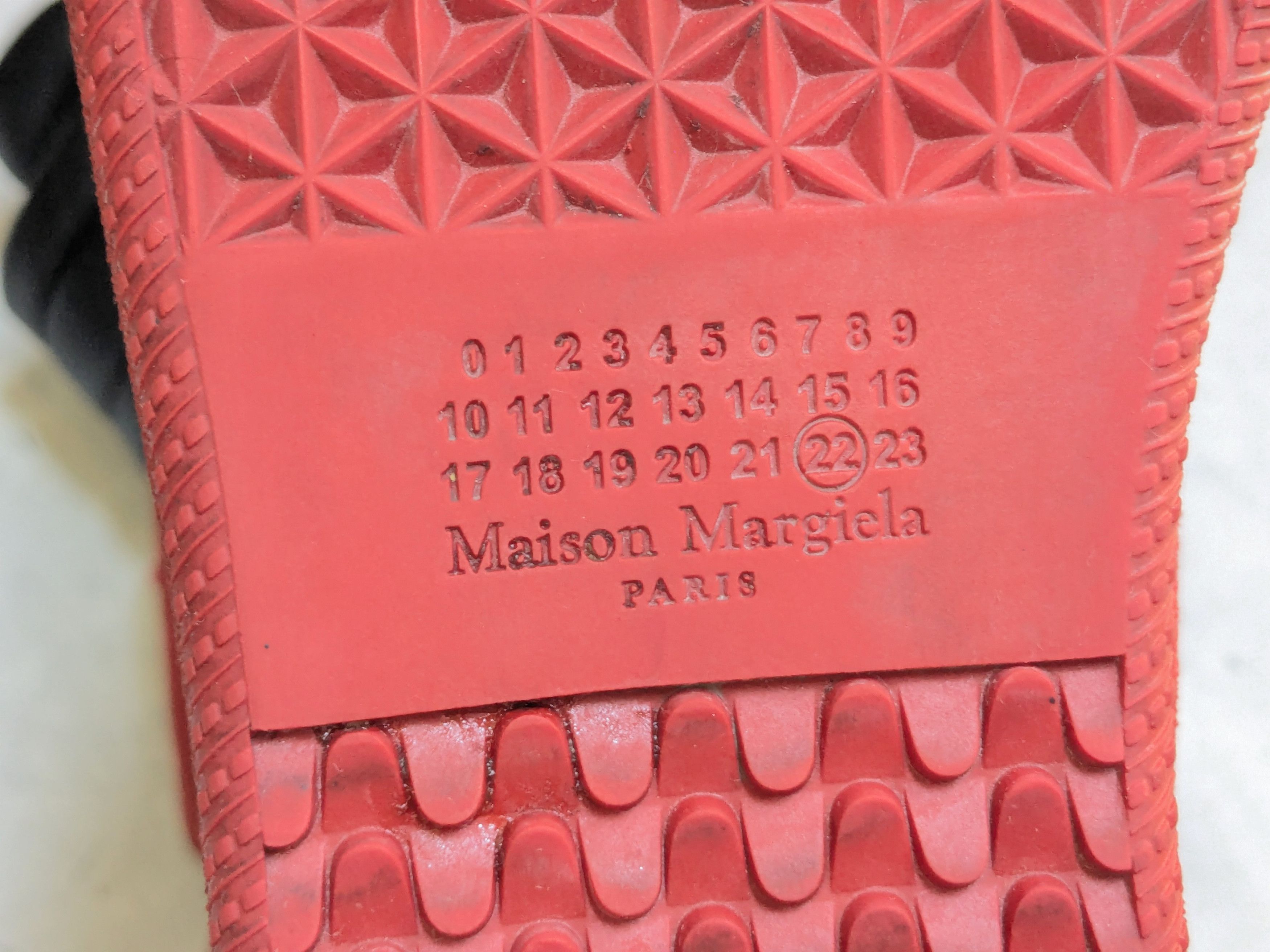 Maison Margiela Maison Margiela Future Red Black 14 47 High Tops Suede Size US 14 / EU 47 - 16 Thumbnail