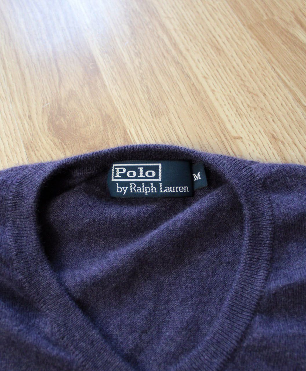 Polo Ralph Lauren × Vintage 🔥 Polo Ralph Lauren Wool Sweater V-neck Pullover Size US M / EU 48-50 / 2 - 3 Thumbnail