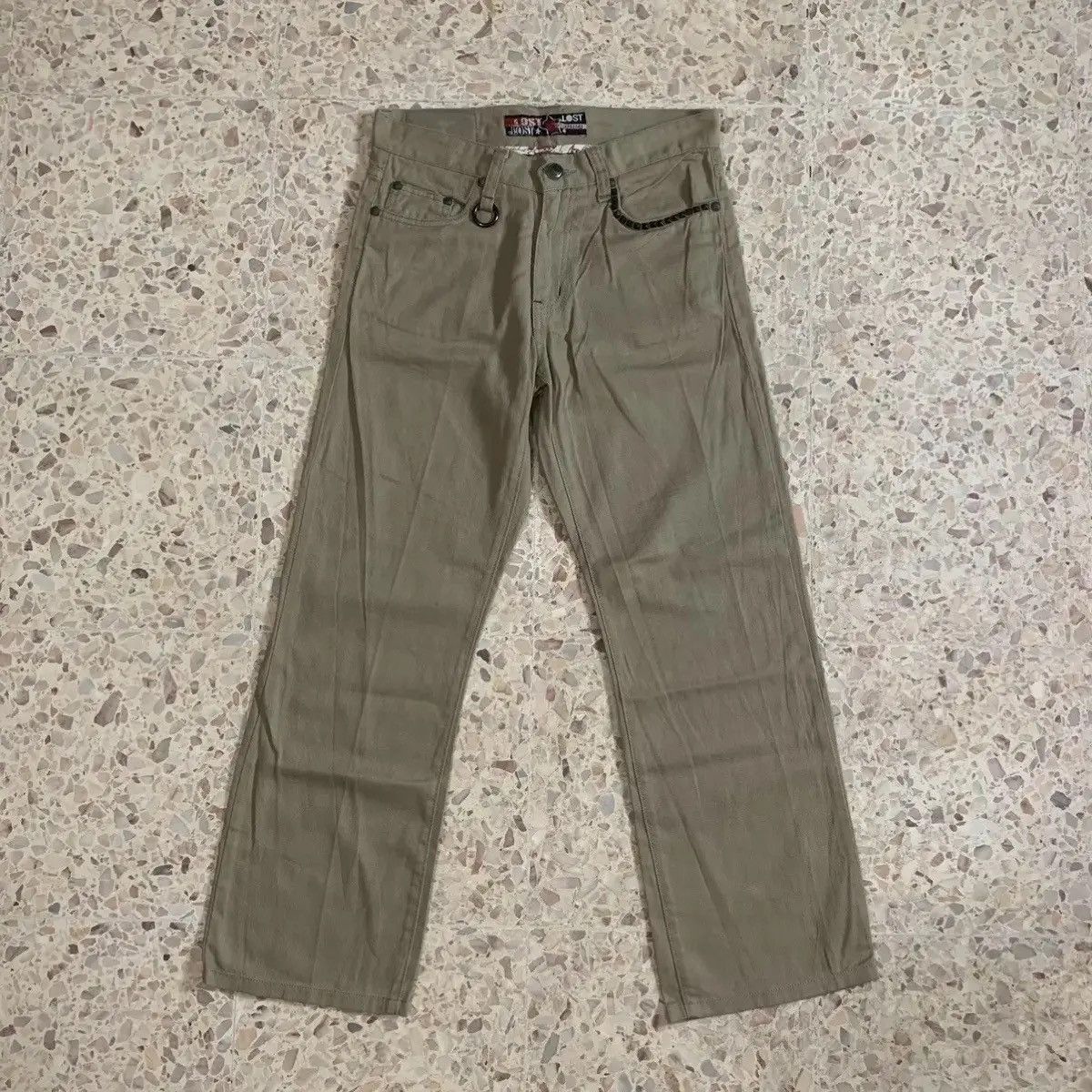Japanese Brand × Lost Enterprises × Vintage STEALS 💥 VINTAGE LOST TROUSERS BAGGY SPIKE PANTS Size US 29 - 2 Thumbnail