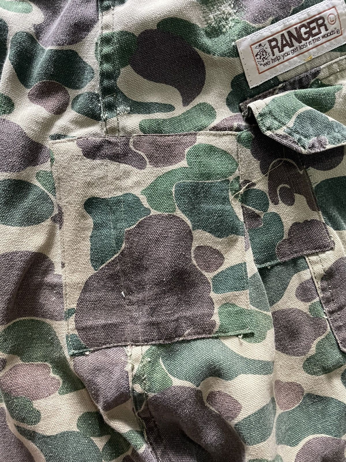 Vintage Vintage Ranger camo baker pants Size US 36 / EU 52 - 13 Thumbnail