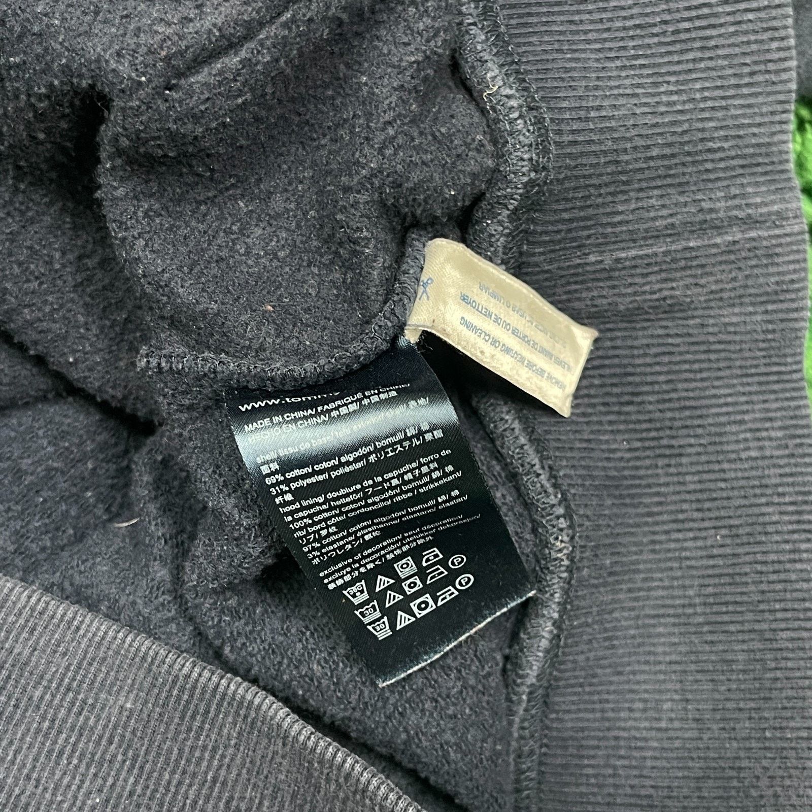 Tommy Hilfiger Tommy Hilfiger navy blue full-zip hoodie Sweater Medium Size US M / EU 48-50 / 2 - 6 Thumbnail