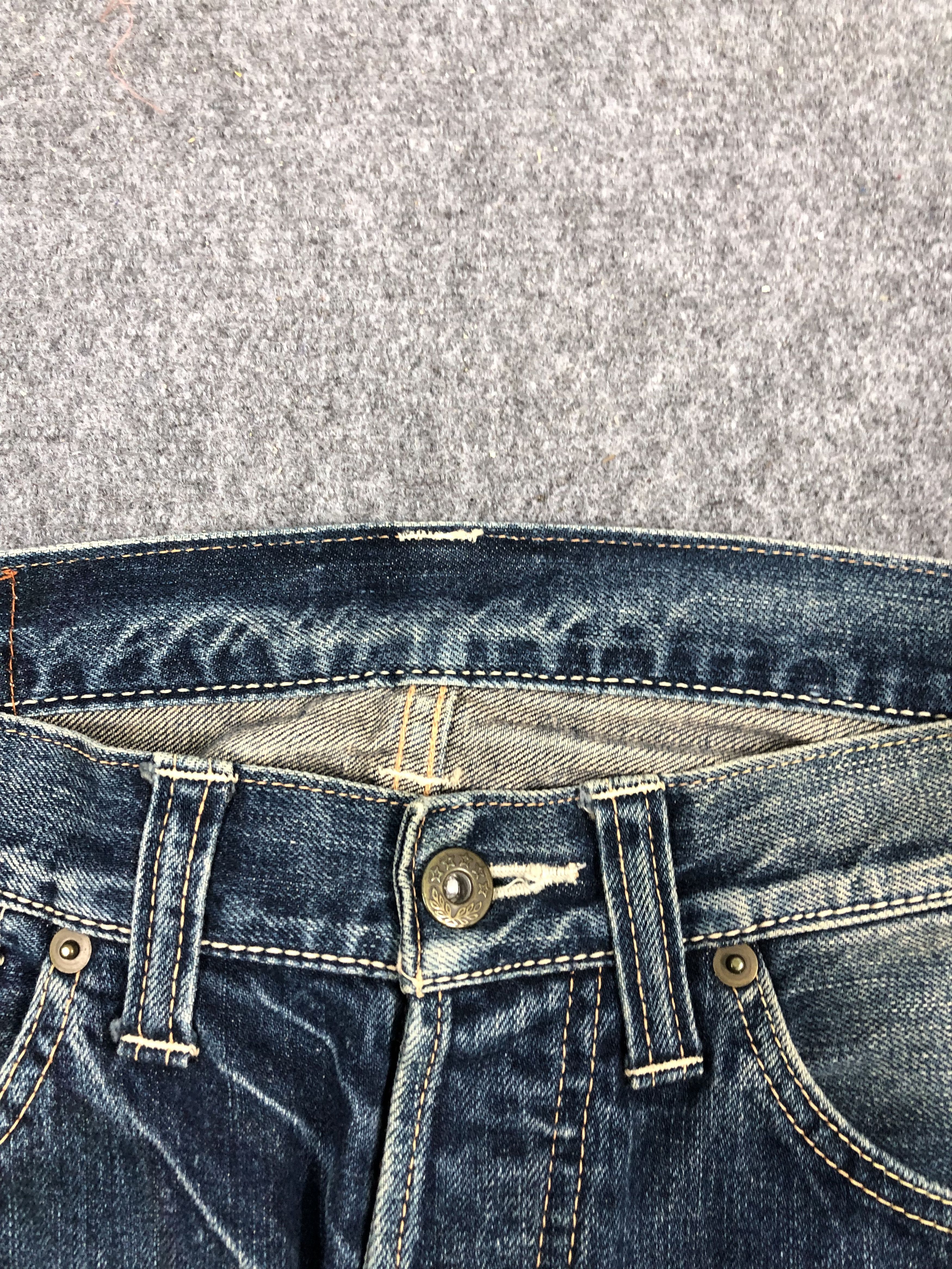 Japanese Brand Vintage Japanese Brand One Wash Selvedge Jeans DP0010 Size US 32 / EU 48 - 6 Thumbnail