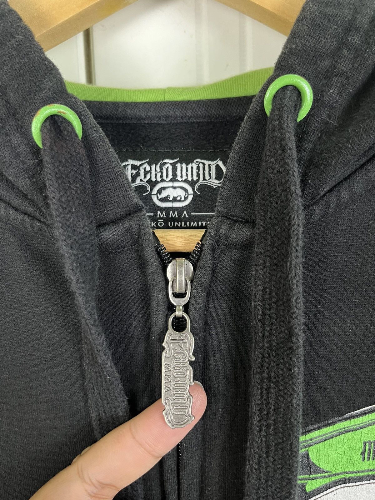 Ecko Unltd. × Vintage Vintage Ecko Unltd Zipper Hoodie Size US S / EU 44-46 / 1 - 7 Thumbnail