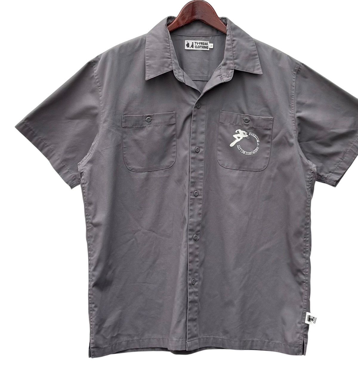 Band Tees × Japanese Brand Vintage 90s Japanese Band Potshot Ska Punk Button Shirt Size US M / EU 48-50 / 2 - 4 Thumbnail