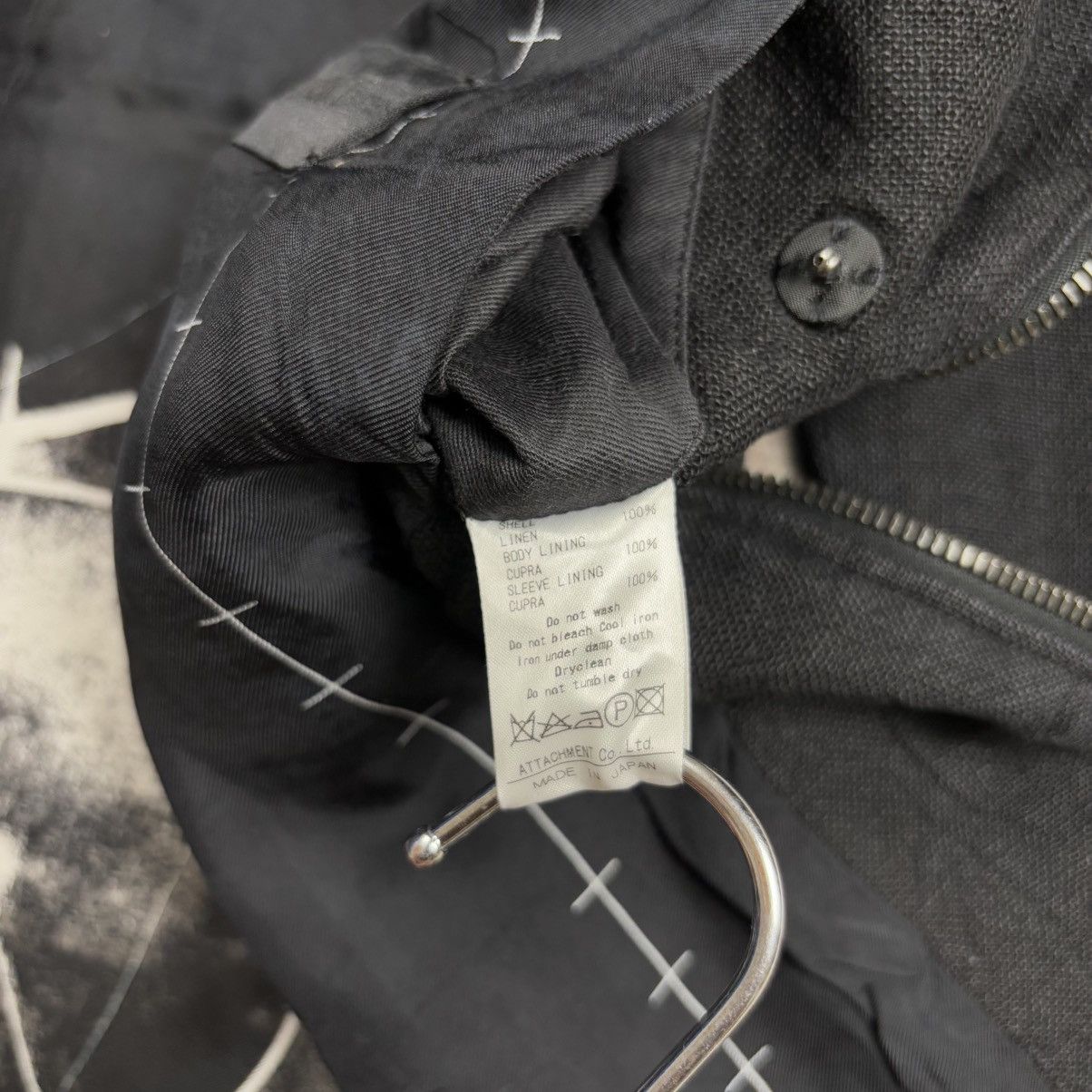 Kazuyuki Kumagai Attachment Archive Kayuzuki Kumagai - Riri Zips Canvas Rider Jacket Size US M / EU 48-50 / 2 - 12 Thumbnail