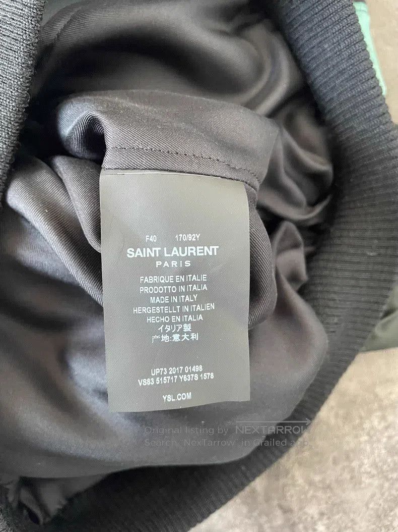 Saint Laurent Paris Saint Laurent Paris Black panther rainbow patchwork jacket Size S / US 4 / IT 40 - 3 Thumbnail