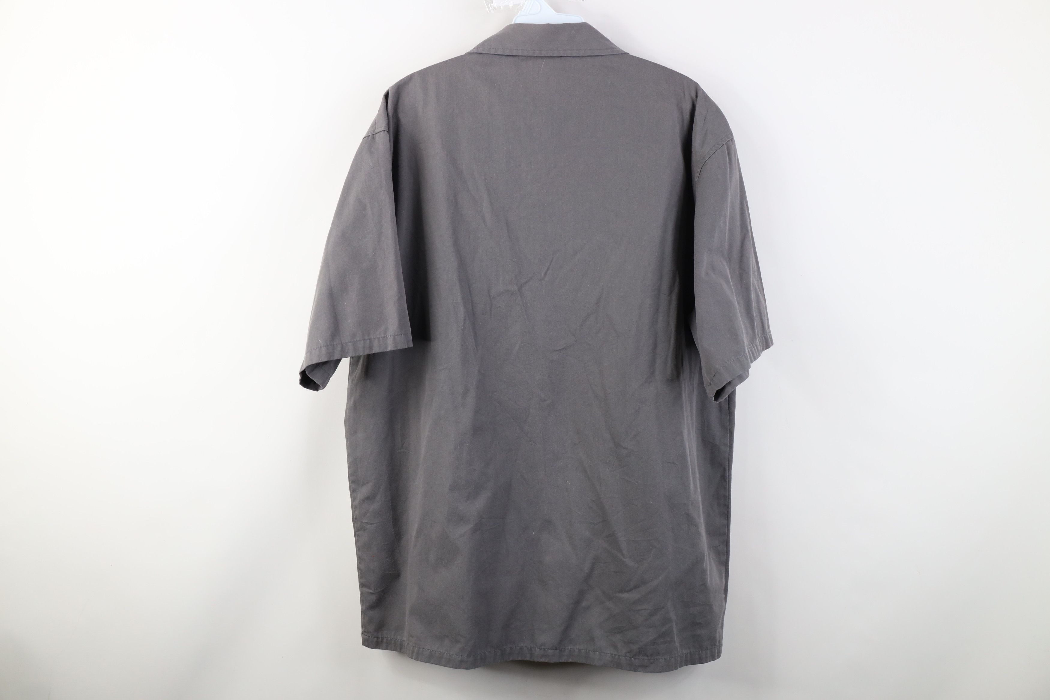 Vintage Vintage 90s Y2K Streetwear Tribal Skull Panel Button Shirt Size US L / EU 52-54 / 3 - 12 Thumbnail