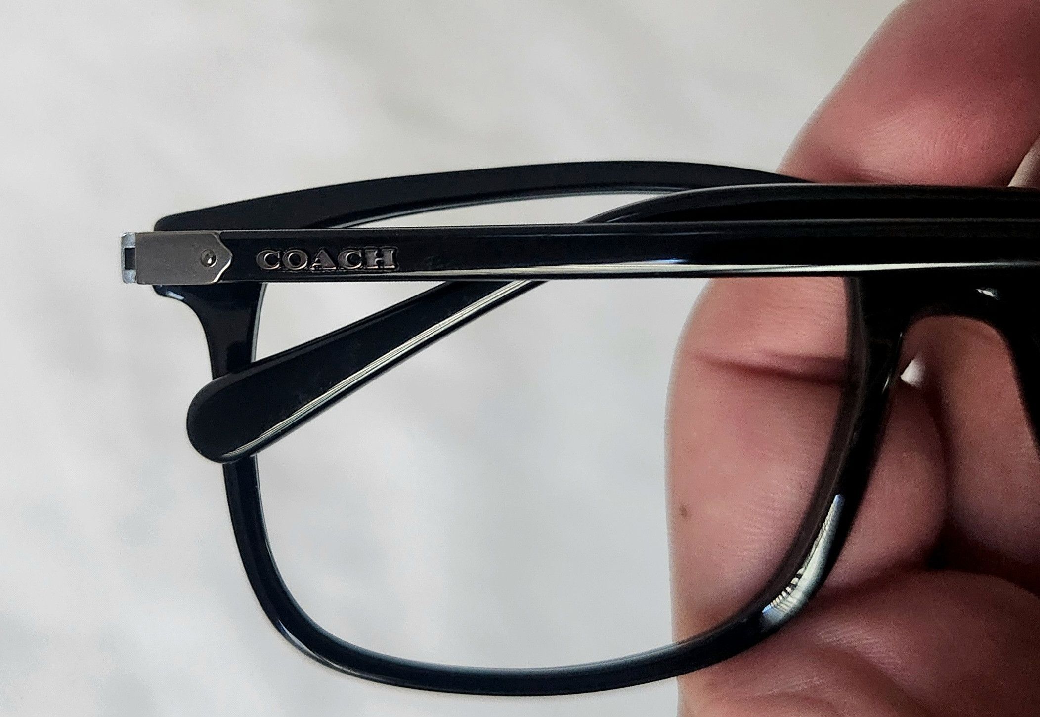 Coach Coach Eyeglasses HC 6228U 5002 eyeglasses Black Frame only Size ONE SIZE - 8 Thumbnail
