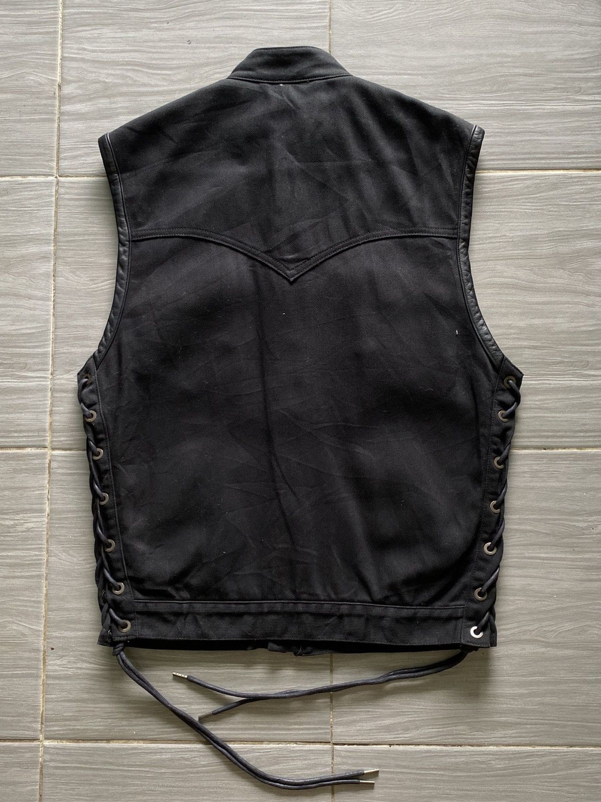 Vintage Vtg Skull Flight Vest Ride Size US M / EU 48-50 / 2 - 7 Thumbnail