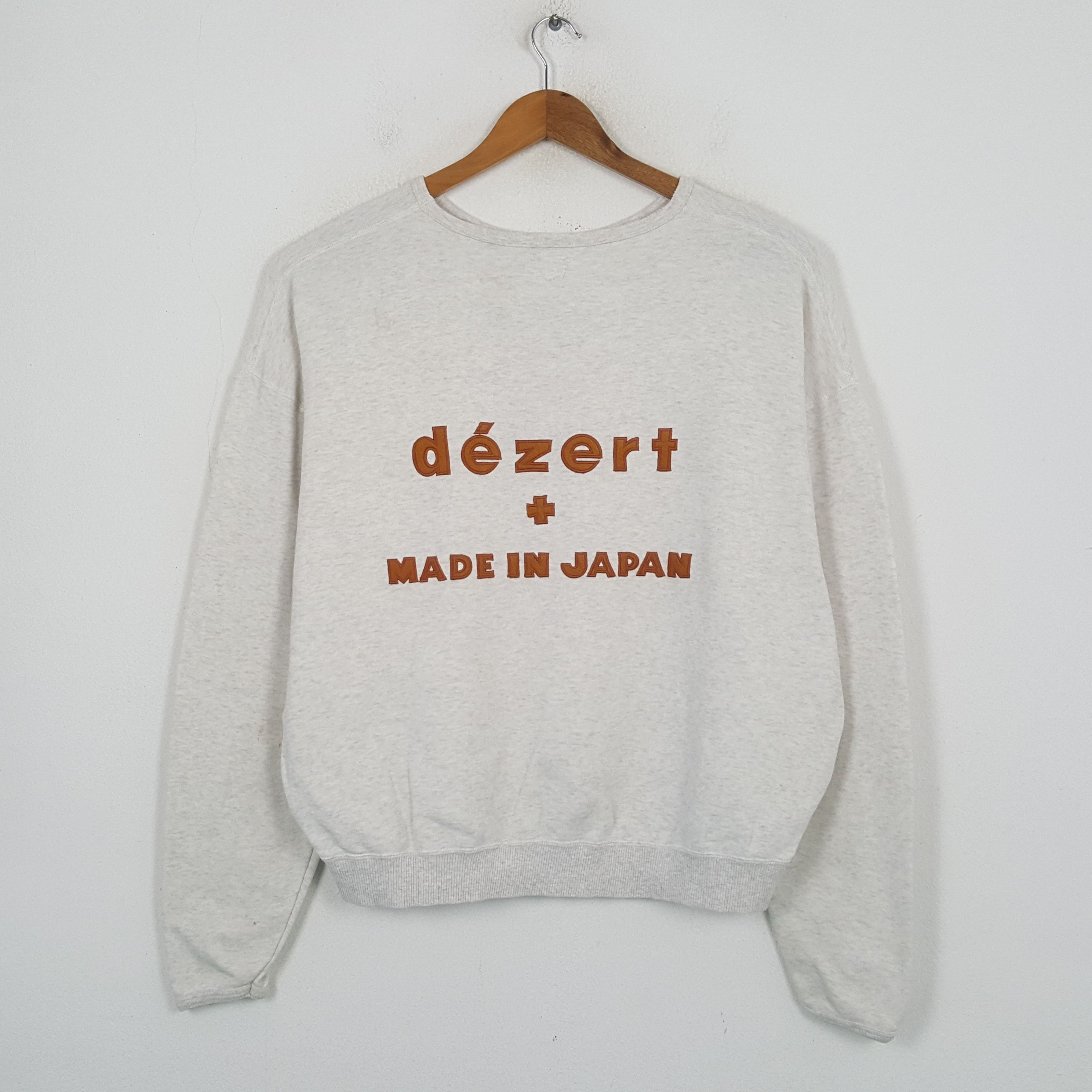 Dezert Vintage Dezert + Made In Japan Brand Sweatshirt C298N23 Size XXL / US 16-18 / IT 52-54 - 1 Thumbnail