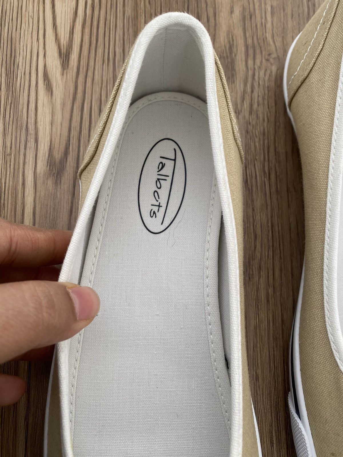 Talbots Talbots Shoes Womens 7M Casual Slip On Loafer Flats BeigeNew Size US 7 / IT 37 - 7 Thumbnail