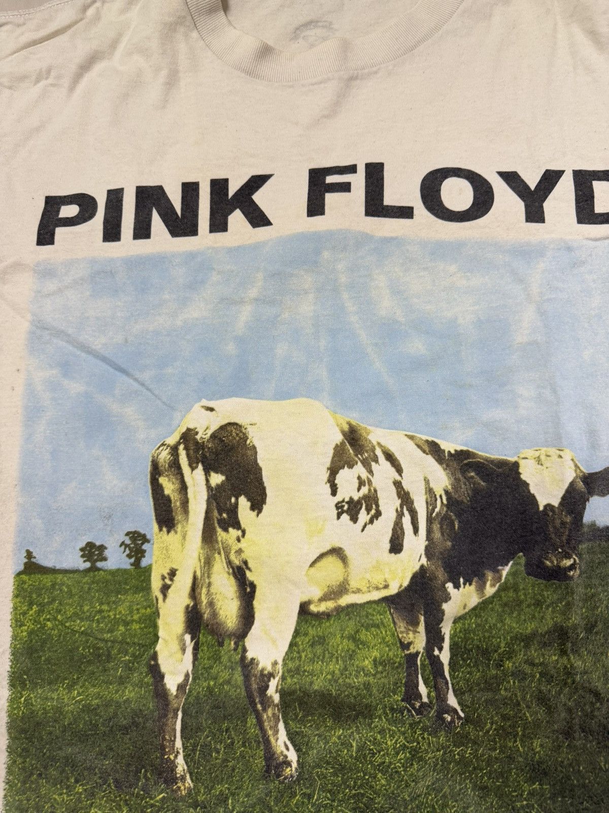 Brockum 1992 Pink Floyd Atom Heart Mother T-Shirt Size US XL / EU 56 / 4 - 5 Thumbnail